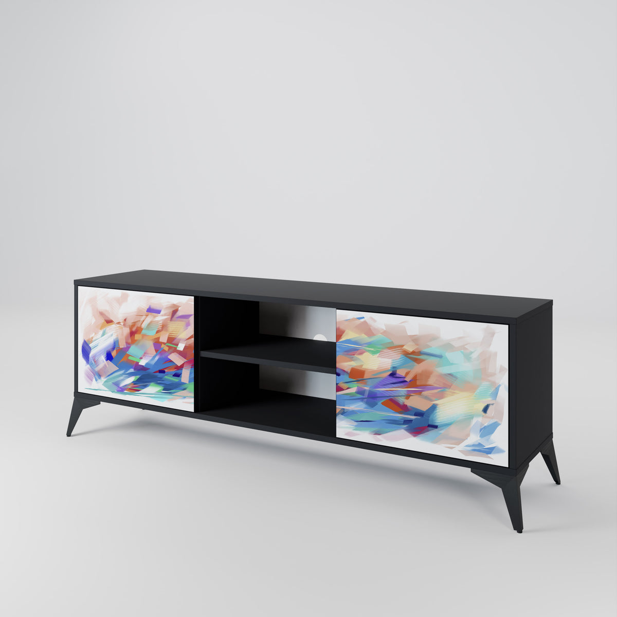 FINESSE MASH-UP Mueble de TV de 2 Puertas