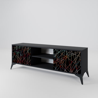 LUMINOUS SNARE Dvoudveřový TV stolek