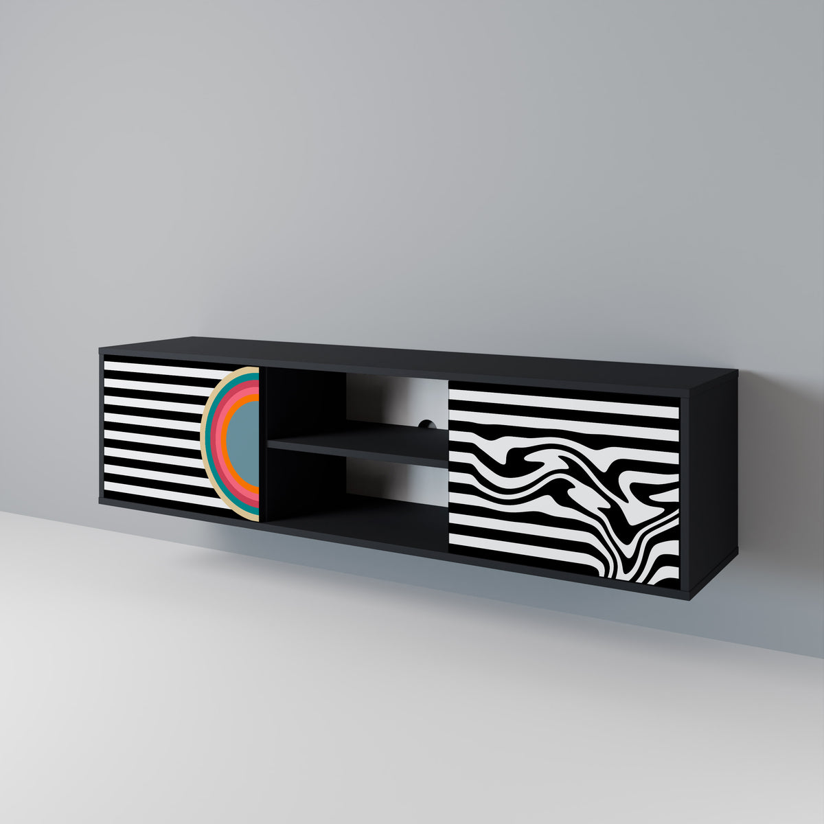 SPECTRA SHOWCASE Έπιπλο τηλεόρασης 2-θυρών