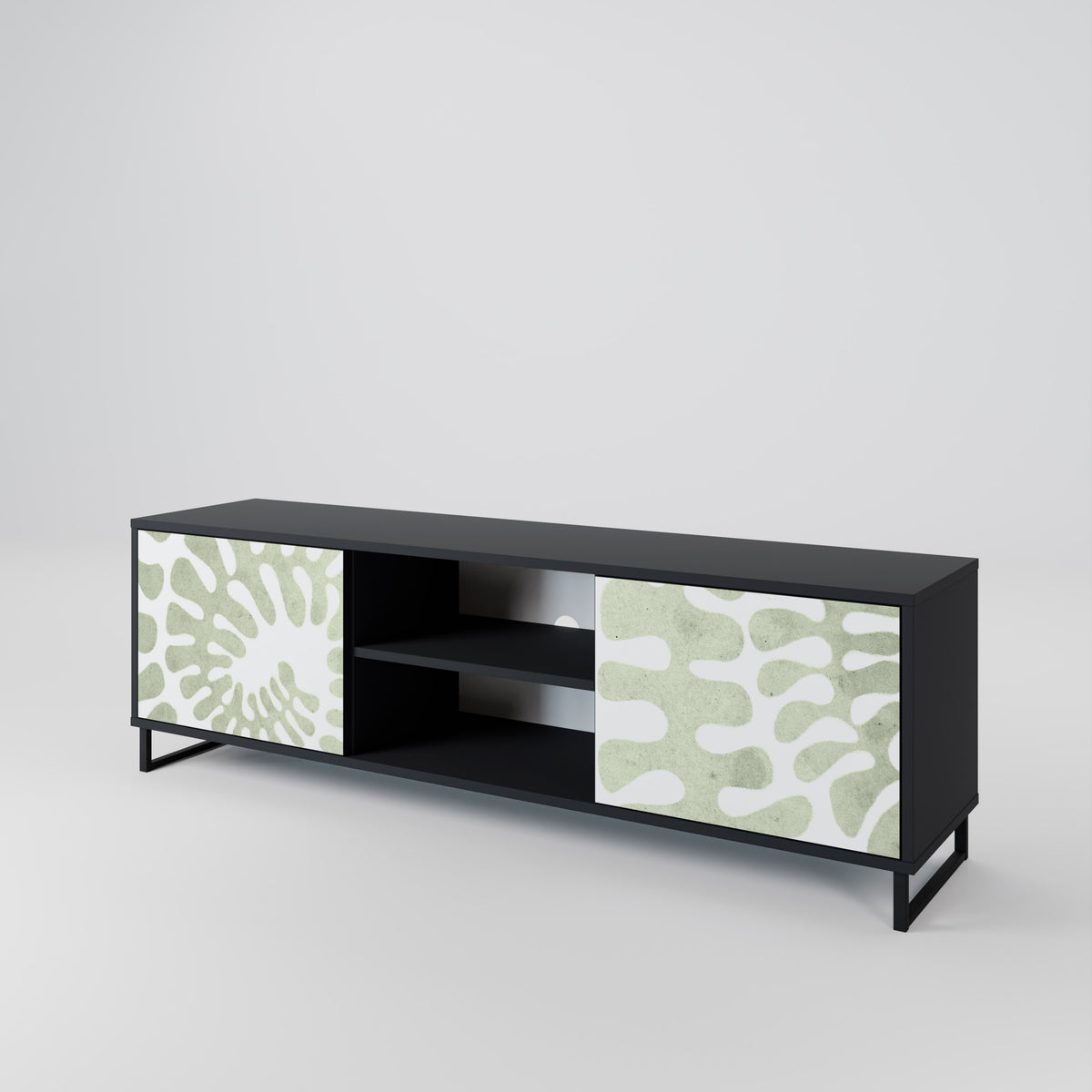 HELIX DANCE Mueble de TV de 2 Puertas