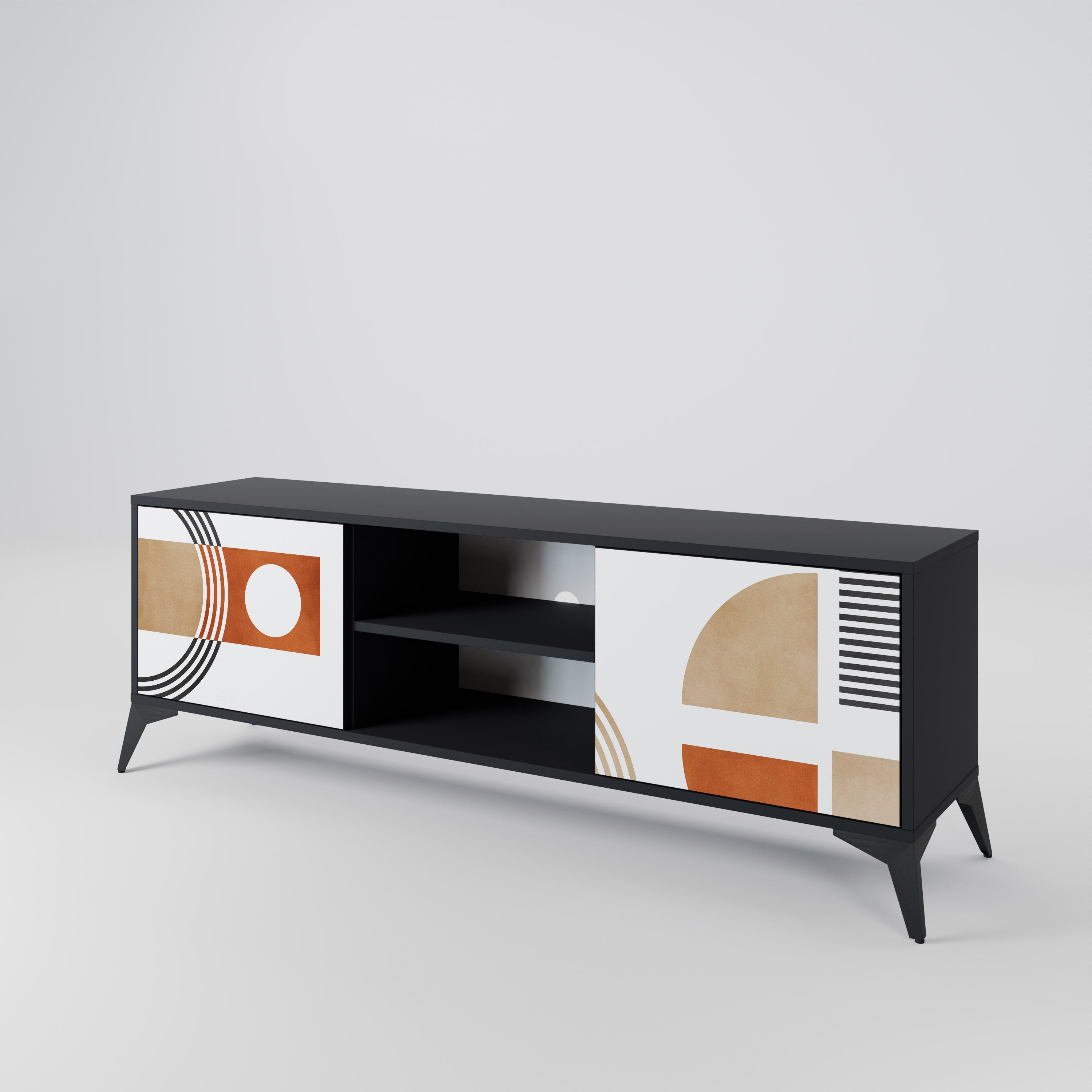 CIRCLE RHYTM 2-türiges TV-Lowboard