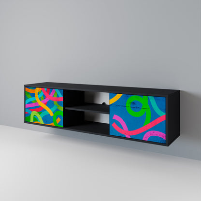 STREAMER TANGLE Móvel de TV de 2 Portas