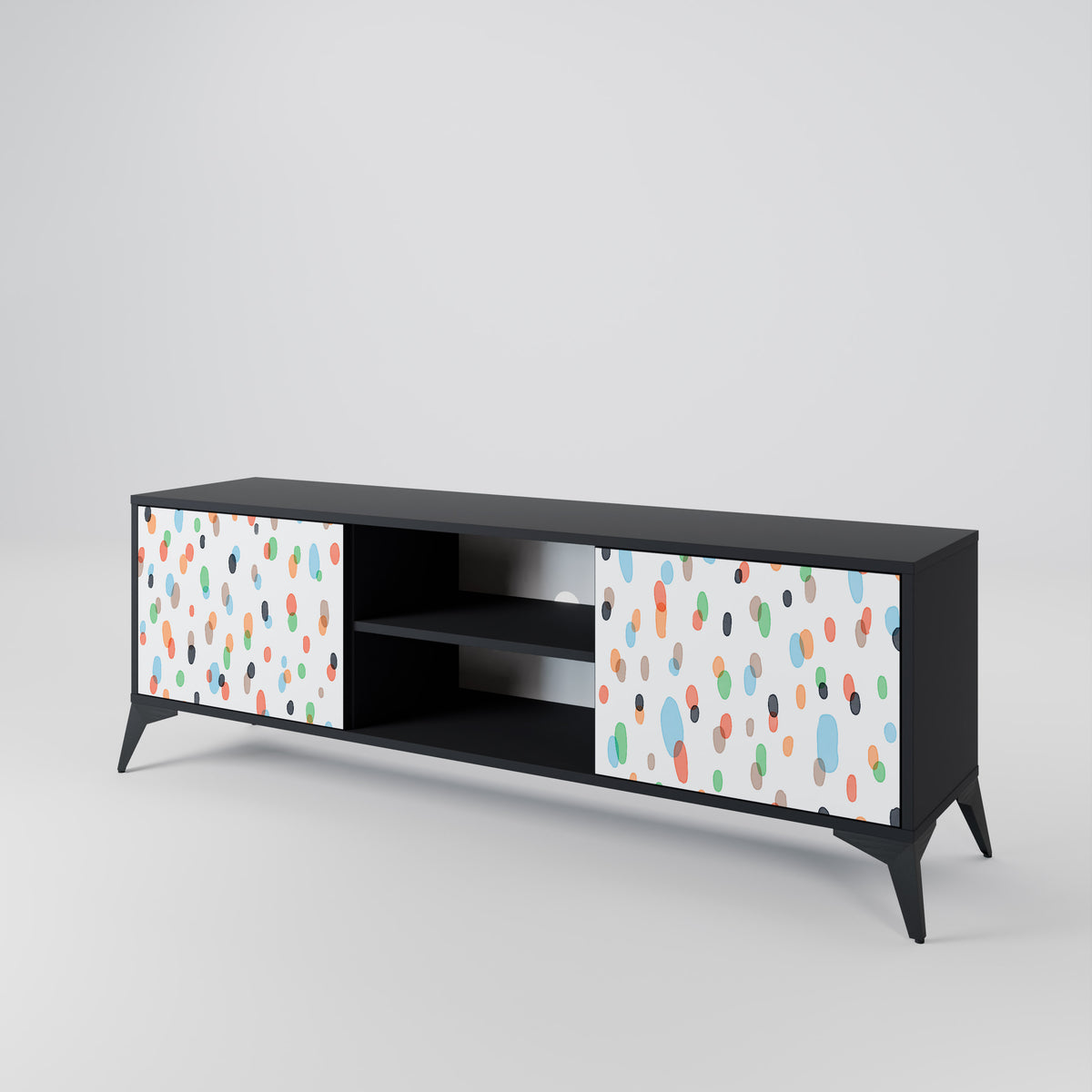 ENERGETIC SPOTS Mueble de TV de 2 Puertas