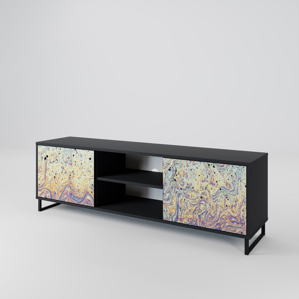 MOSAIC OF COLORS Mueble de TV de 2 Puertas