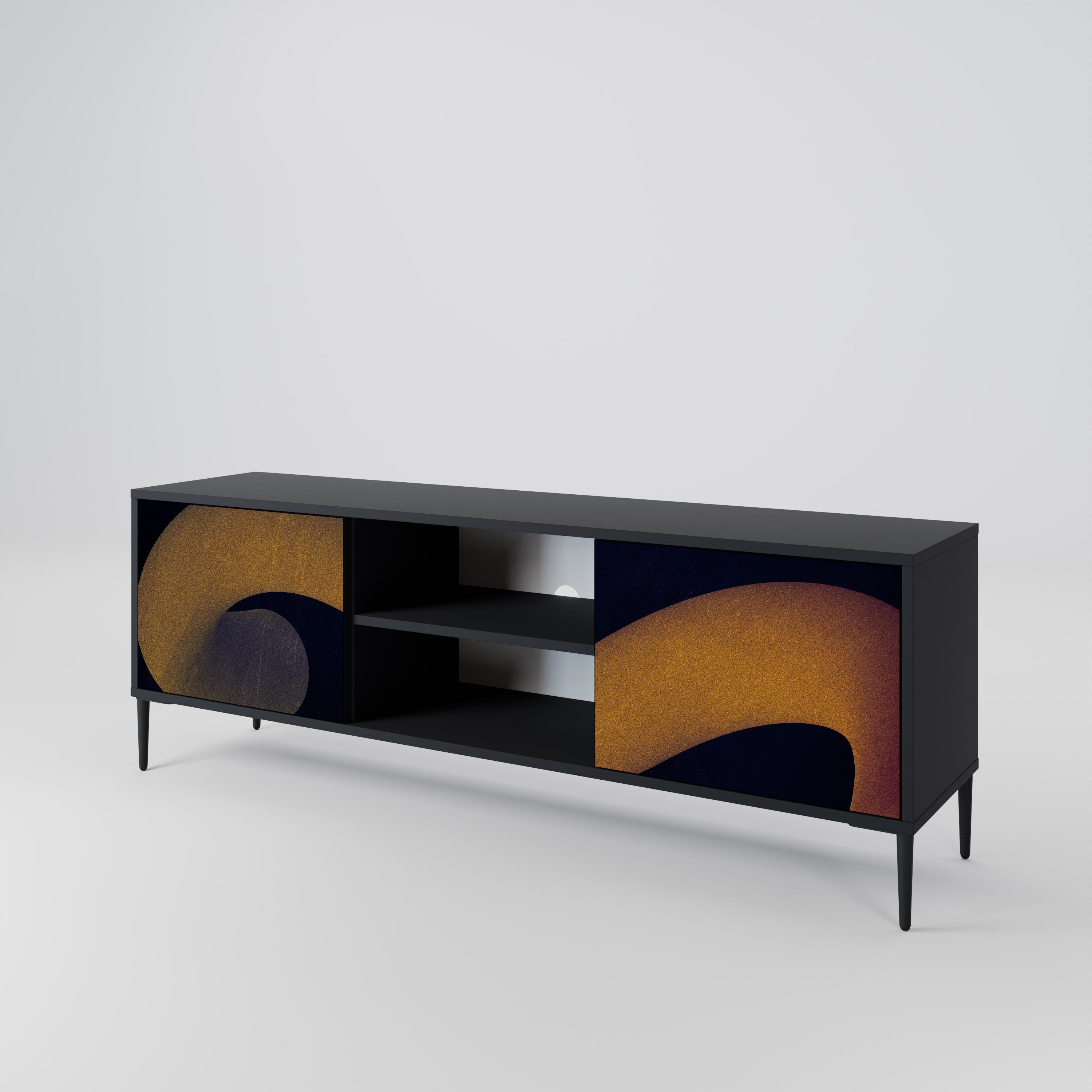 HOLLOW TIME 2-türiges TV-Lowboard