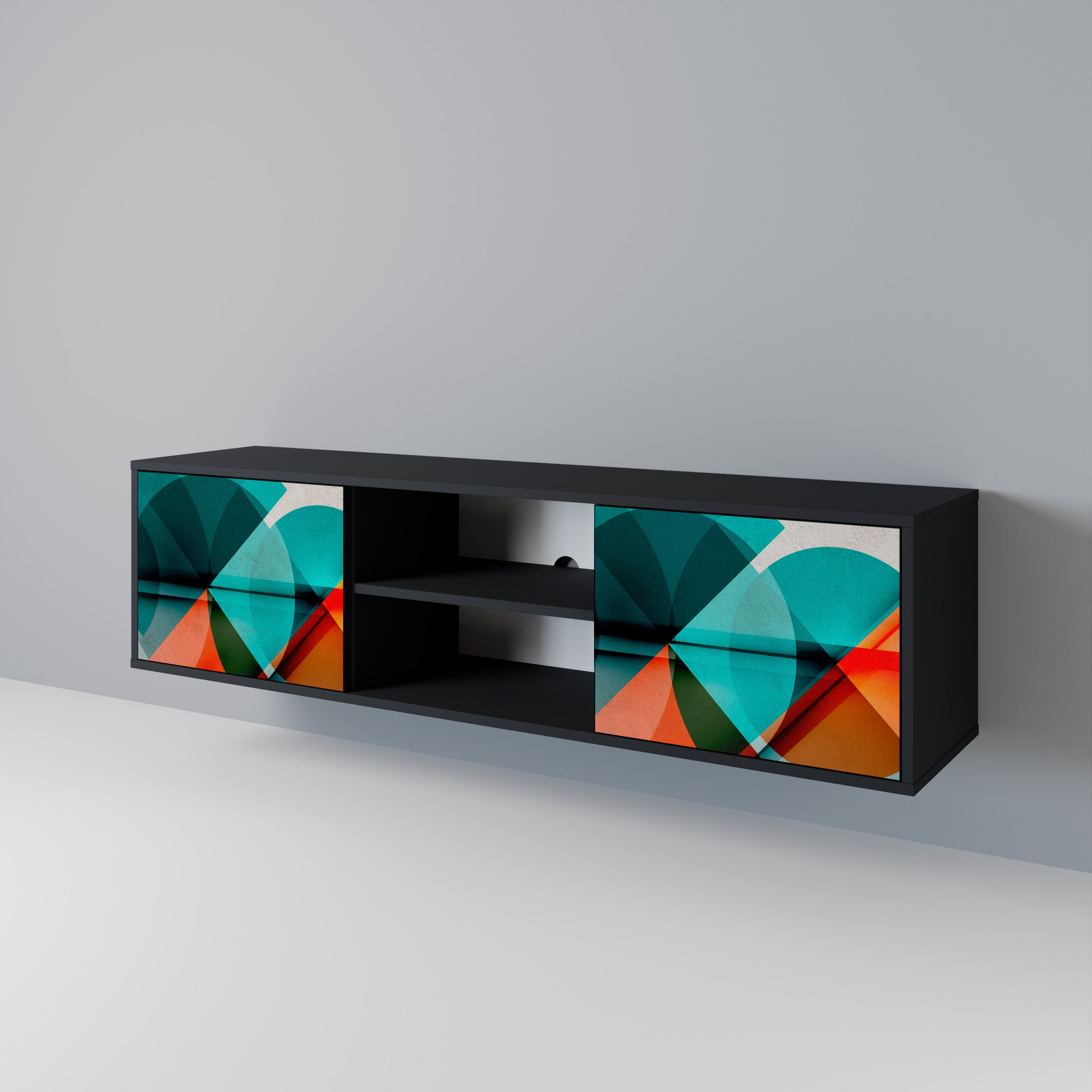 CIRCULAR RHAPSODY 2-türiges TV-Lowboard