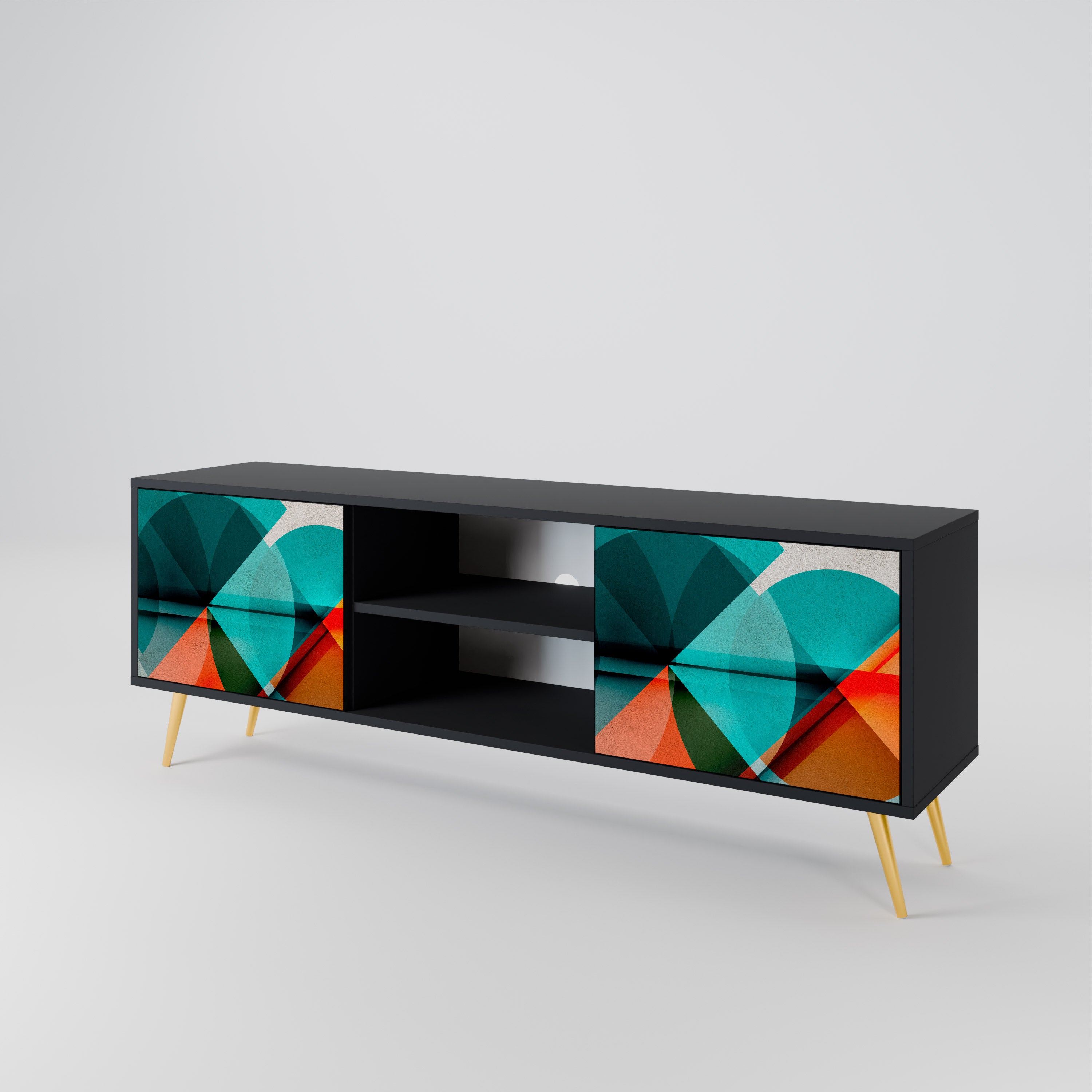 CIRCULAR RHAPSODY 2-türiges TV-Lowboard