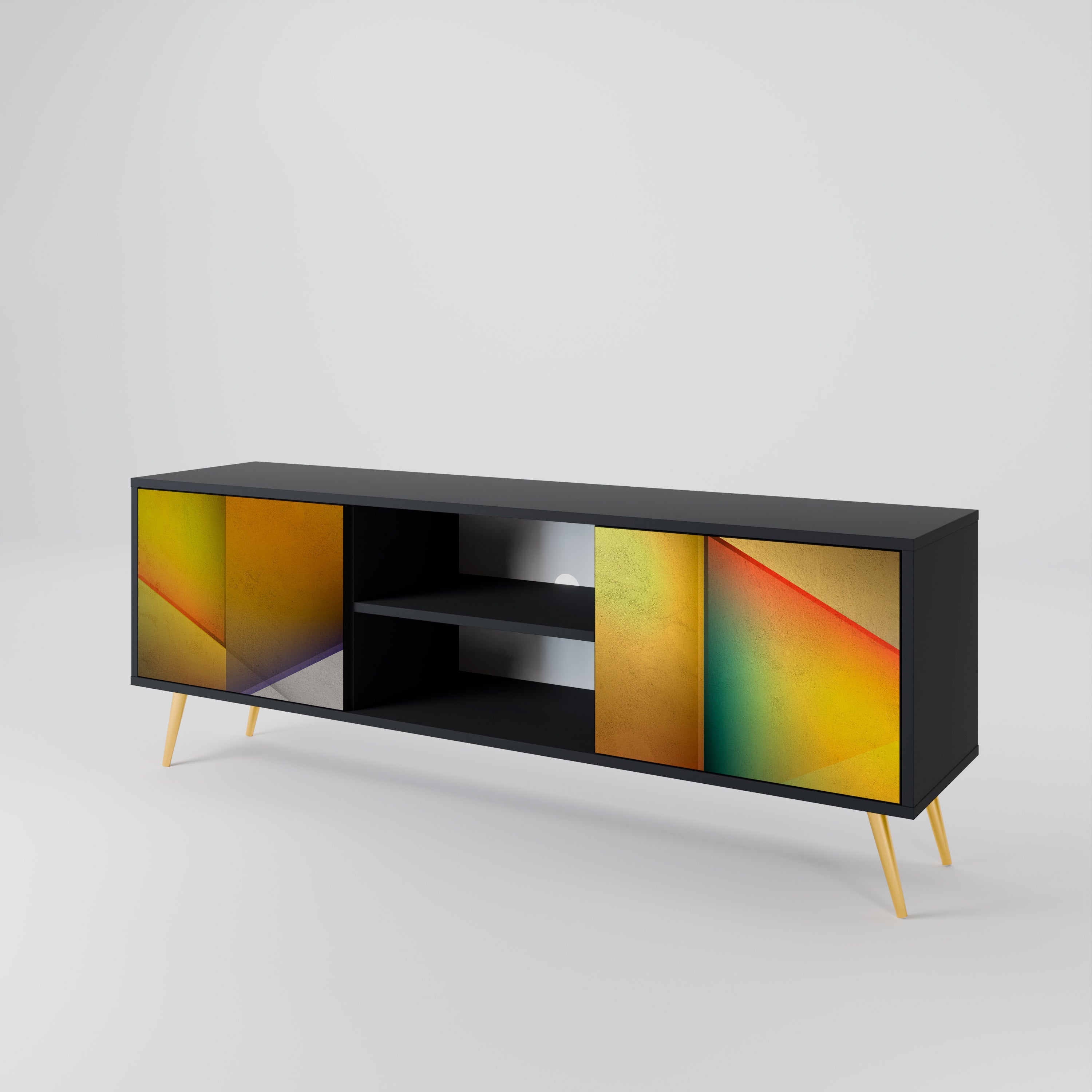 PIERCING SHARPNESS 2-türiges TV-Lowboard