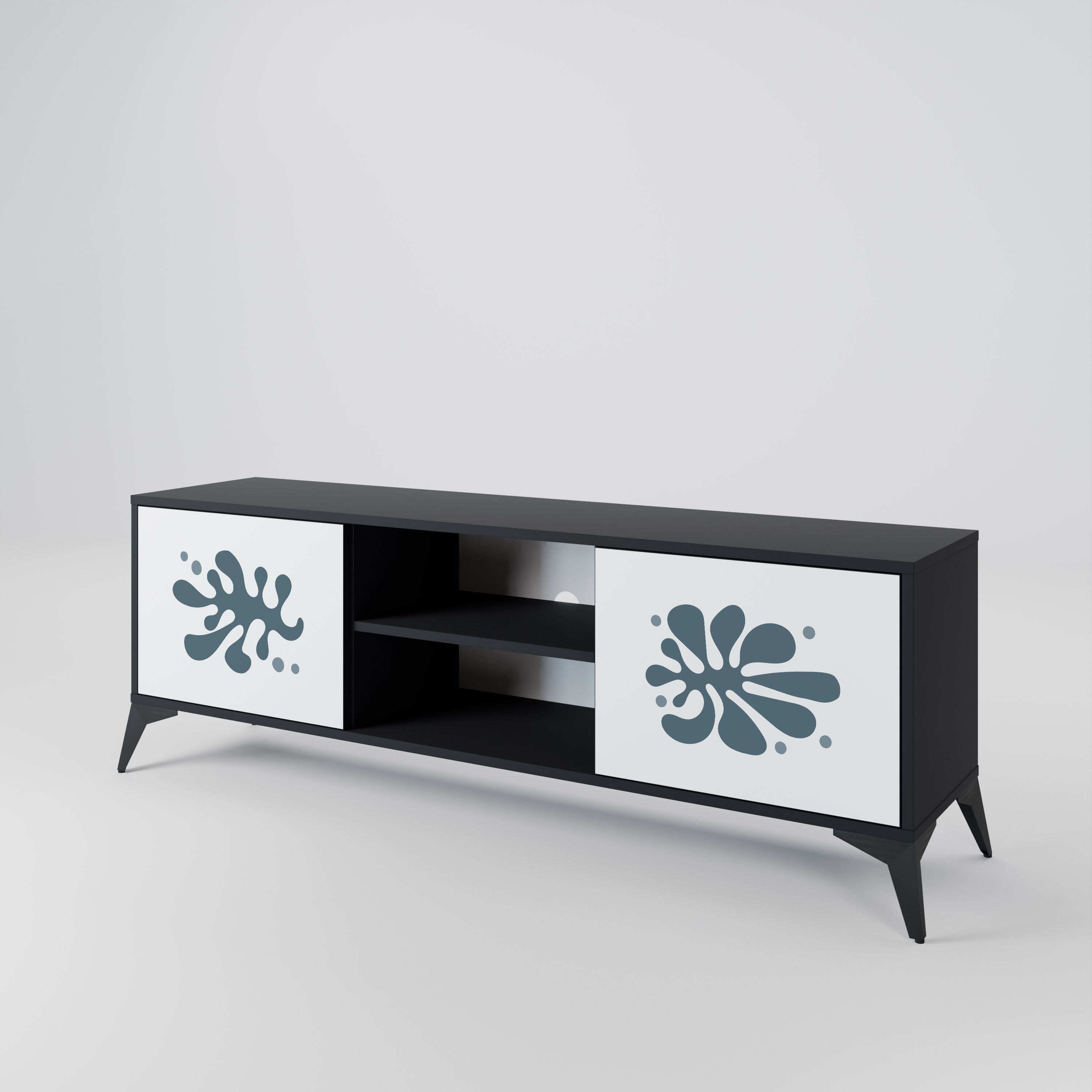 WONDERLAND VEGETATION Mueble de TV de 2 Puertas