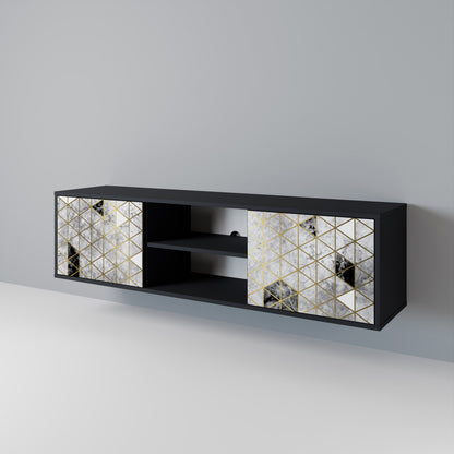 ASHEN ARIA 2-Door TV Cabinet