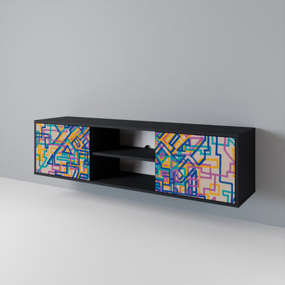 MEMORIES MAP Mueble de TV de 2 Puertas