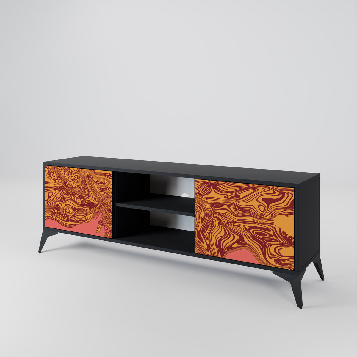 FLOATING THOUGHTS Mueble de TV de 2 Puertas