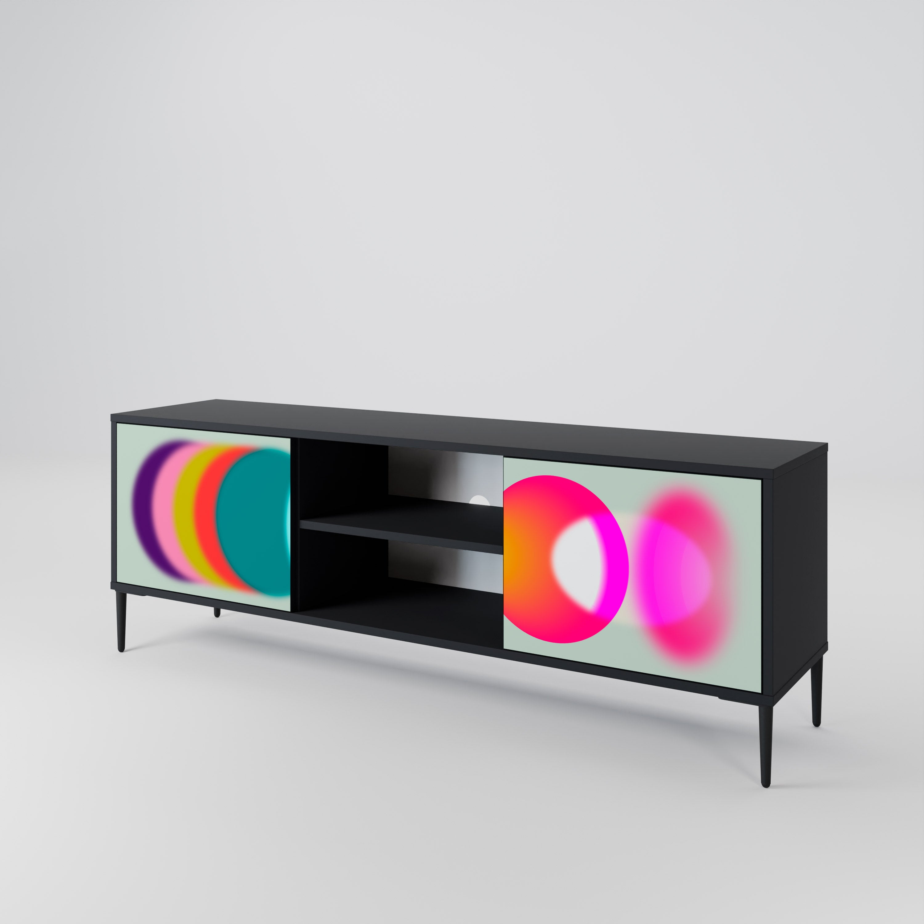 SYMPHONY OF COLORS 2-Door TV Cabinet