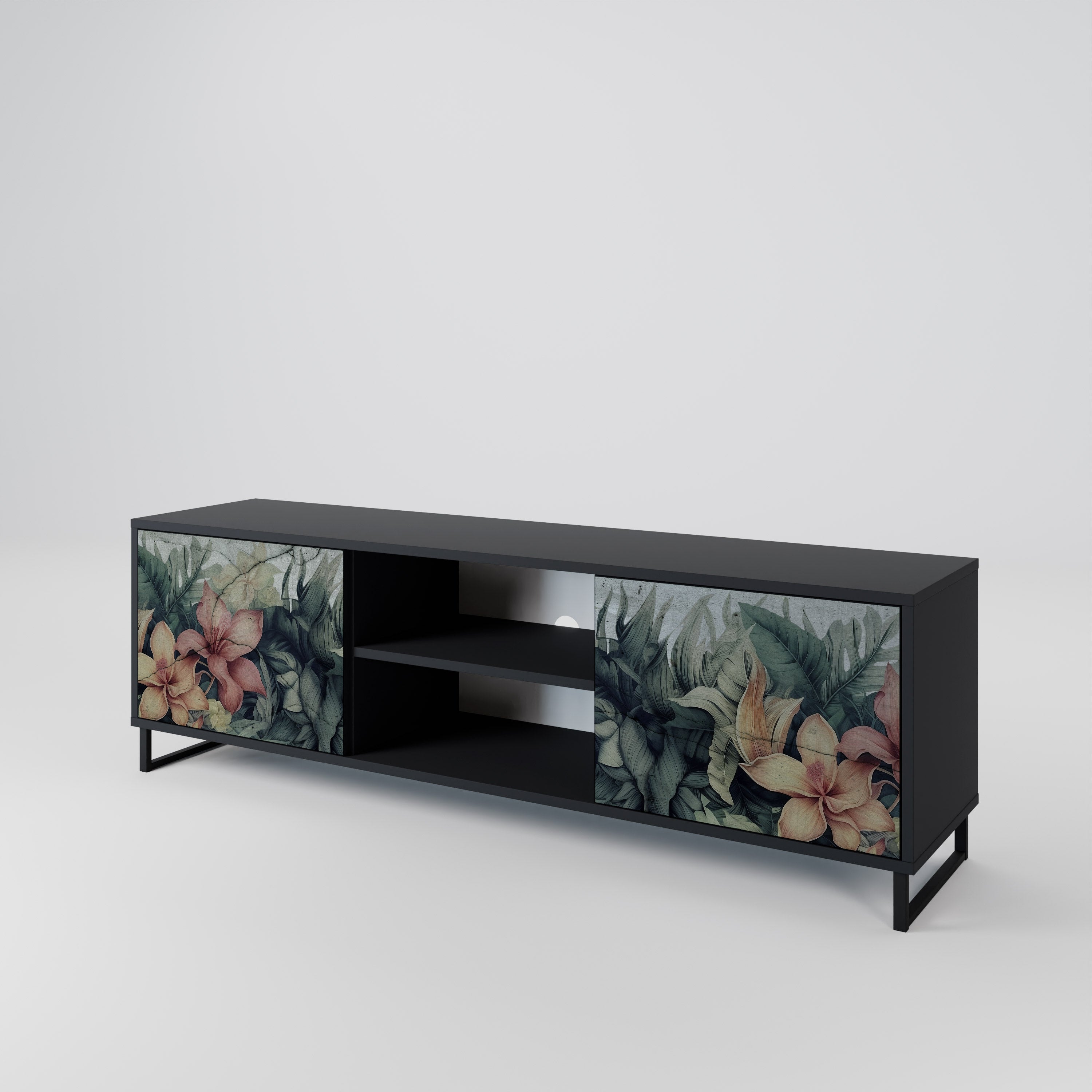 HEAVENLY BLOOM 2-Door TV Cabinet