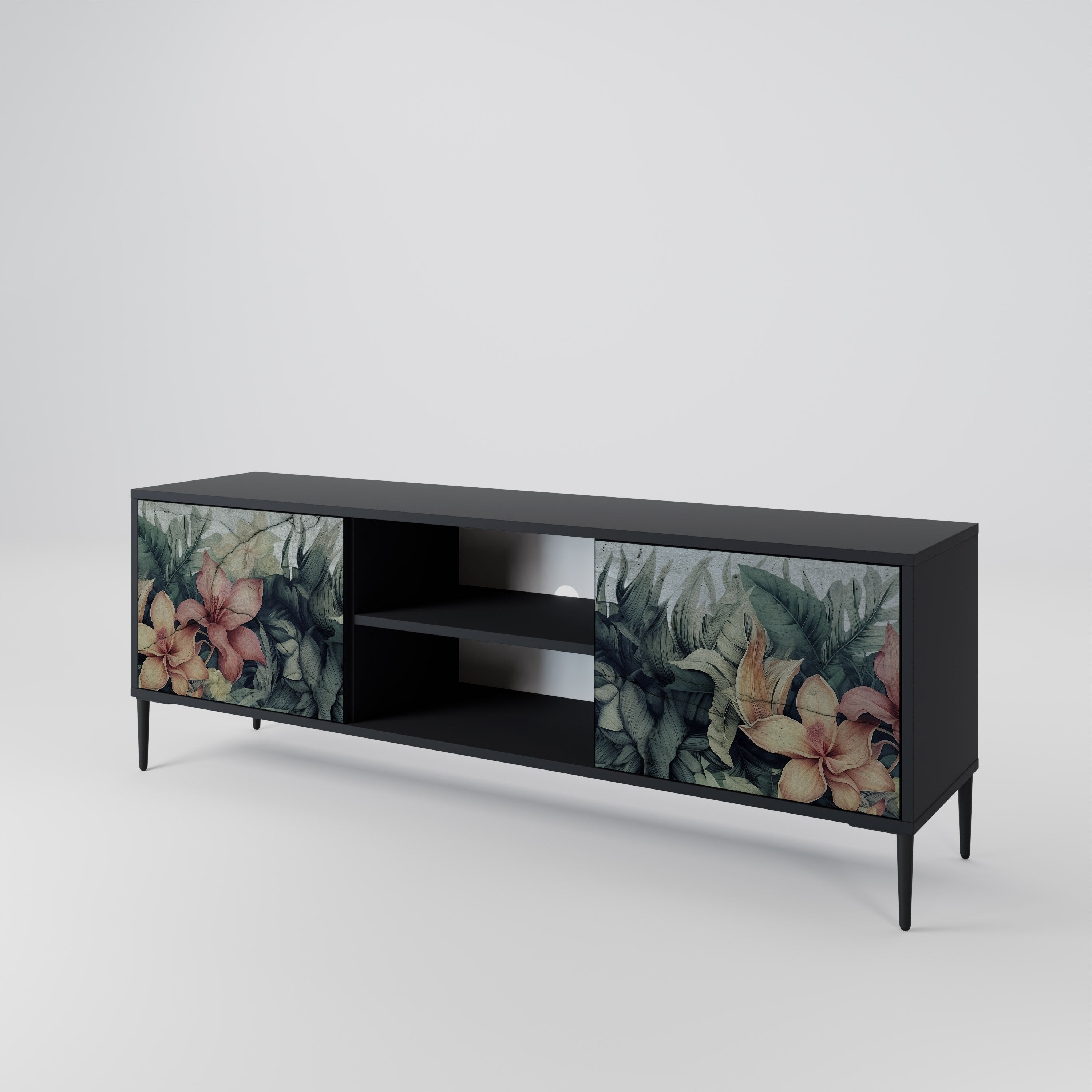 HEAVENLY BLOOM 2-Door TV Cabinet
