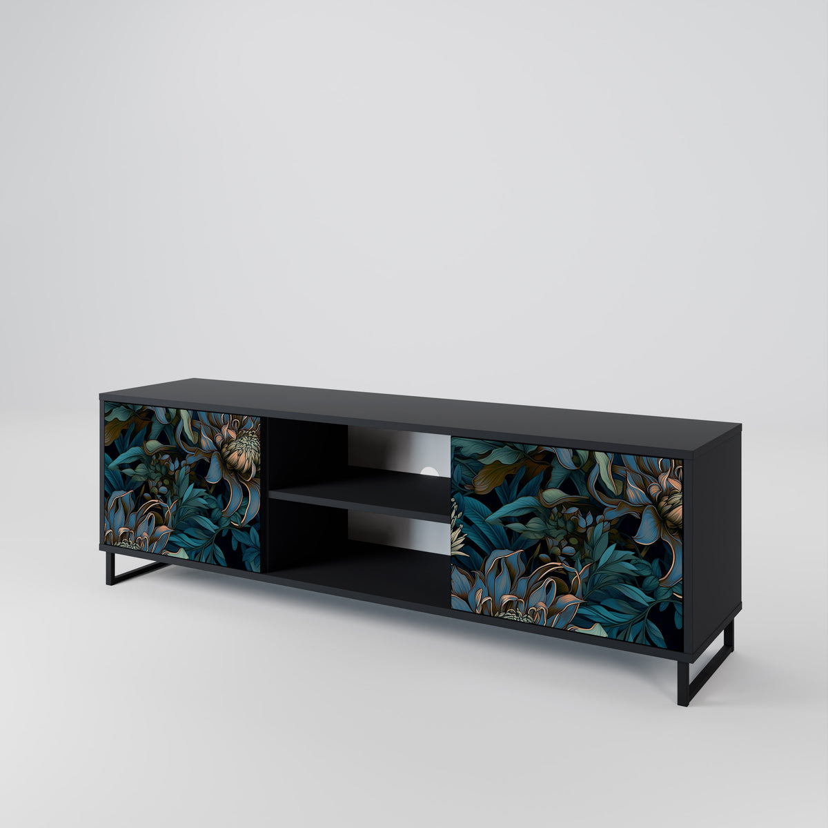 TWILIGHT BLOOM 2-Door TV Cabinet