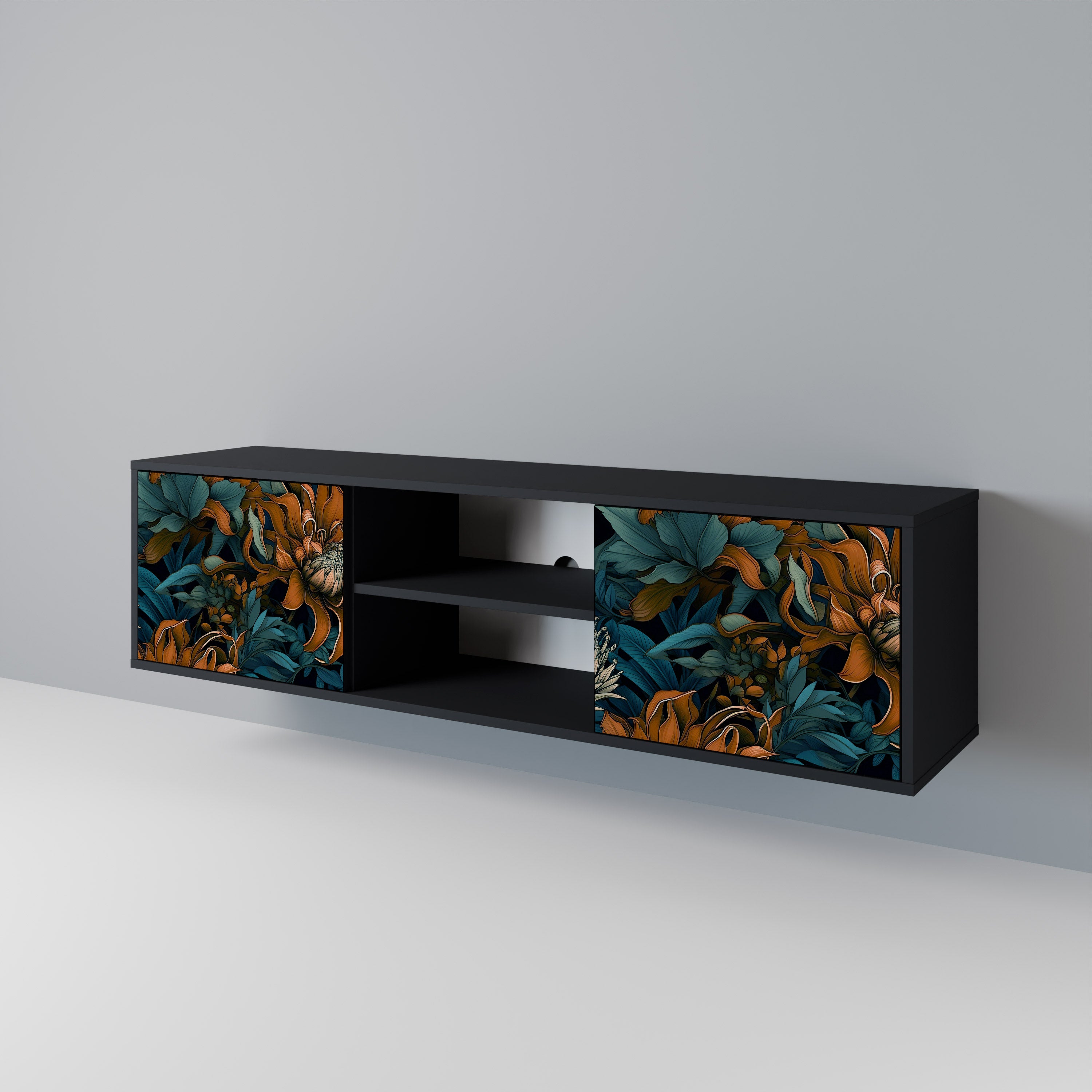 MORNING BLOOM 2-Door TV Cabinet