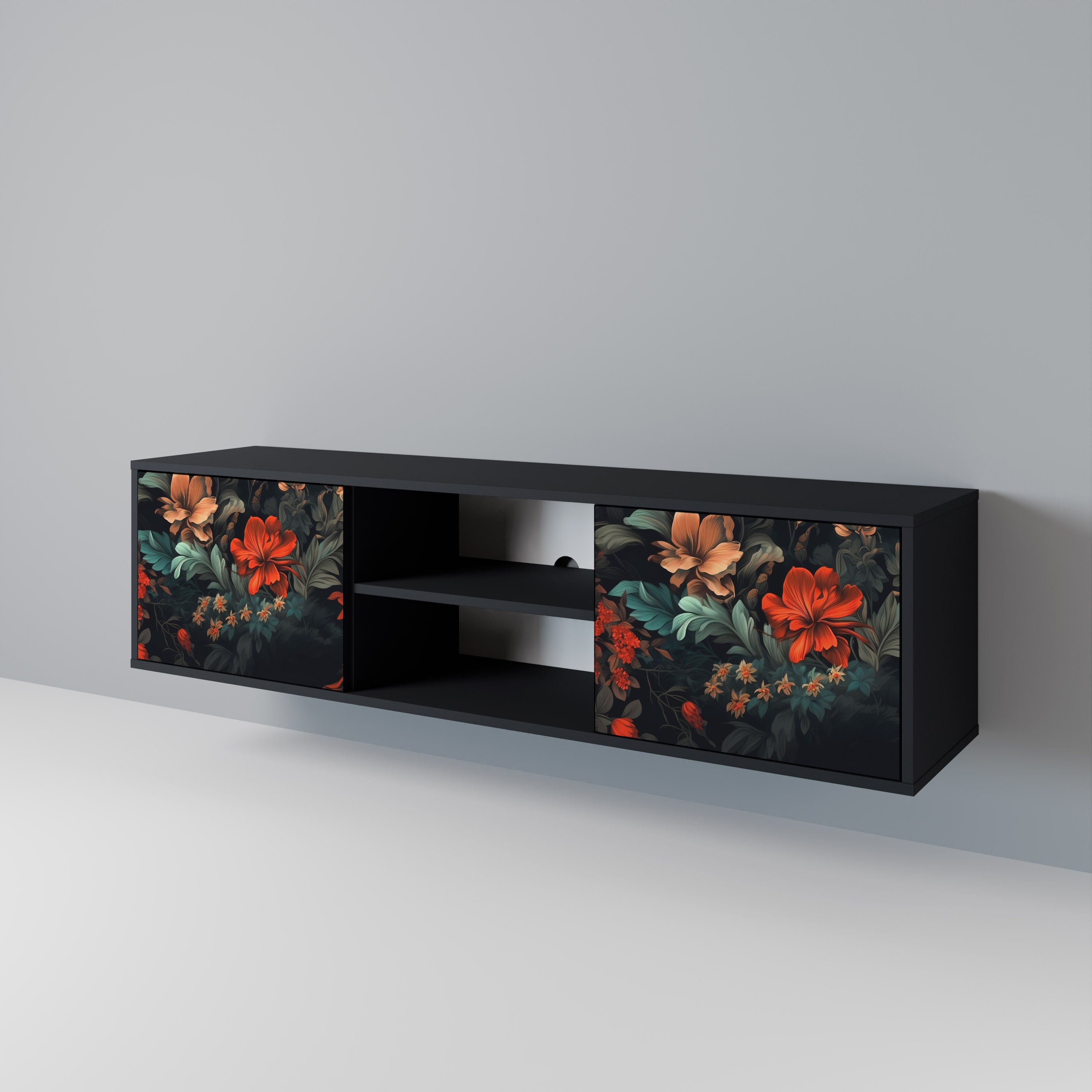 IMAGINARY BLOSSOM 2-Door TV Cabinet