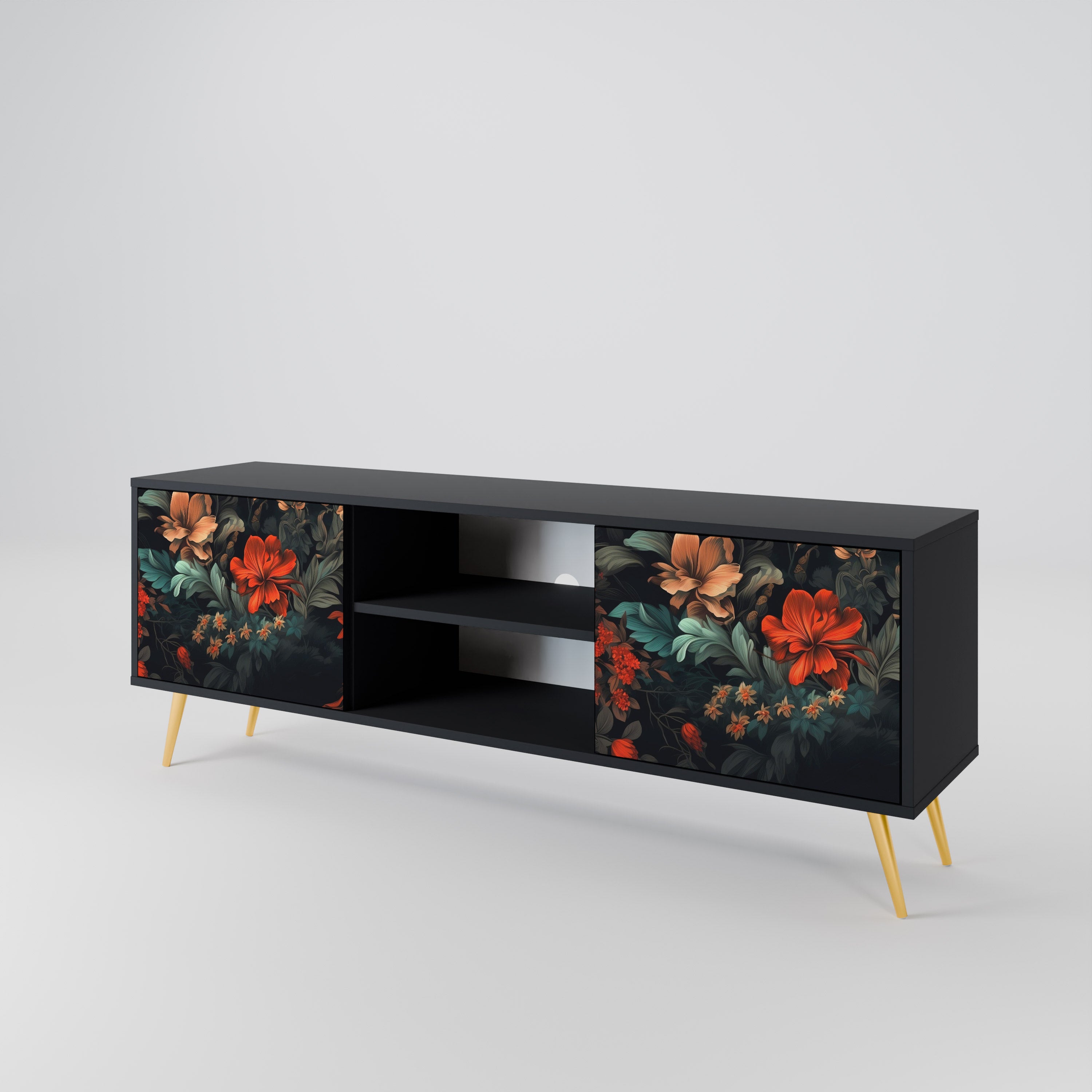IMAGINARY BLOSSOM 2-Door TV Cabinet