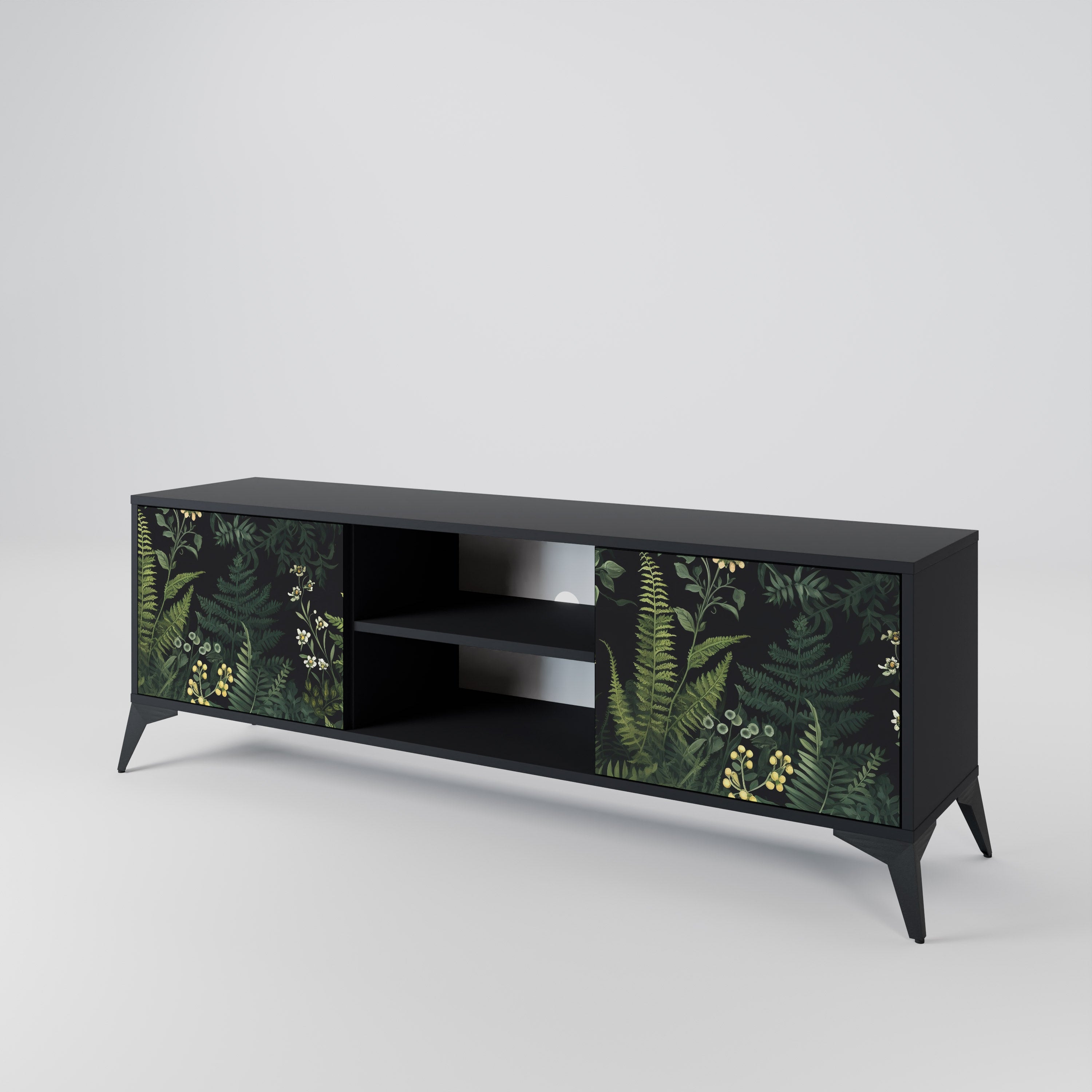 FERN FLOWERS 2-Door TV Cabinet