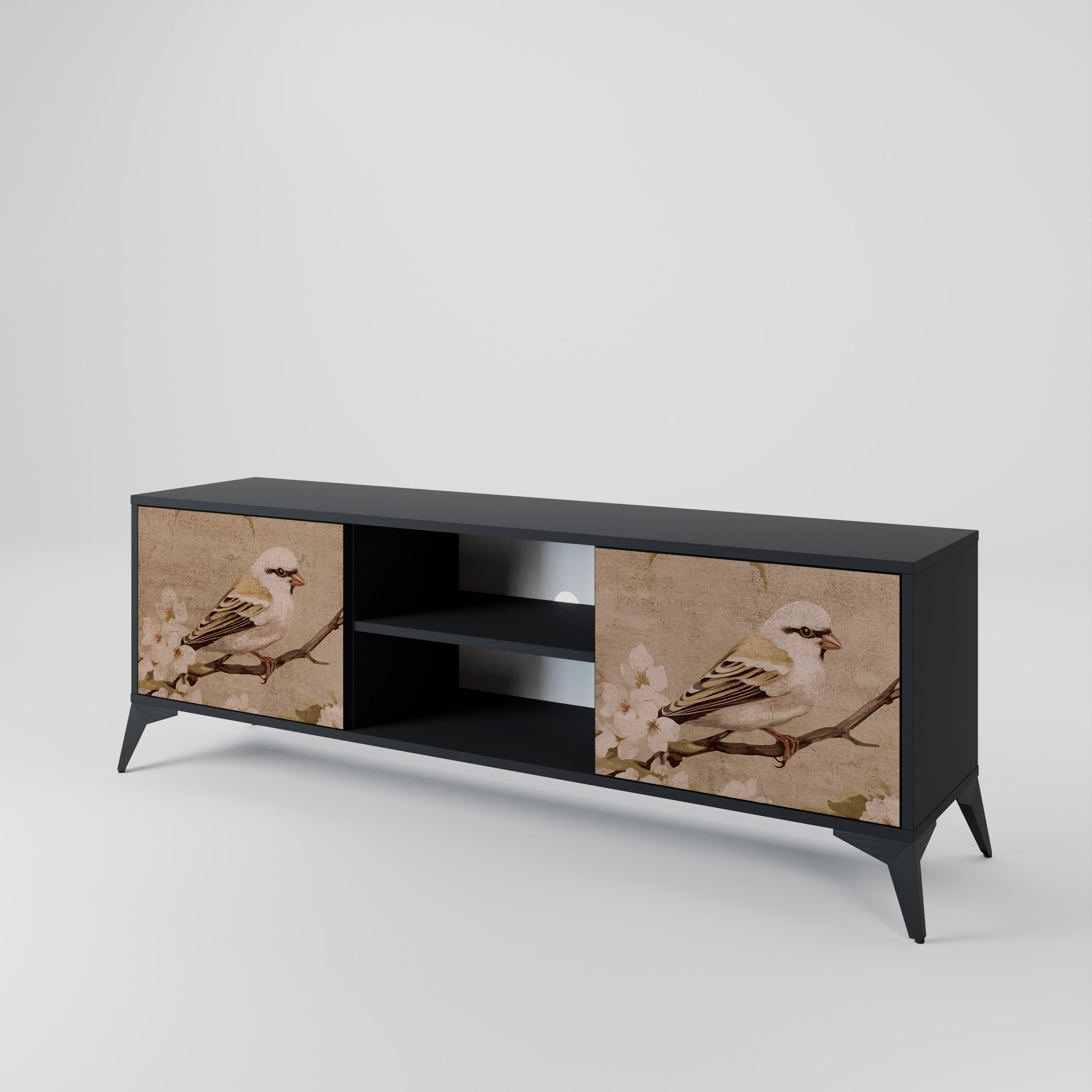 PETAL DISTINGUISH 2-Door TV Cabinet