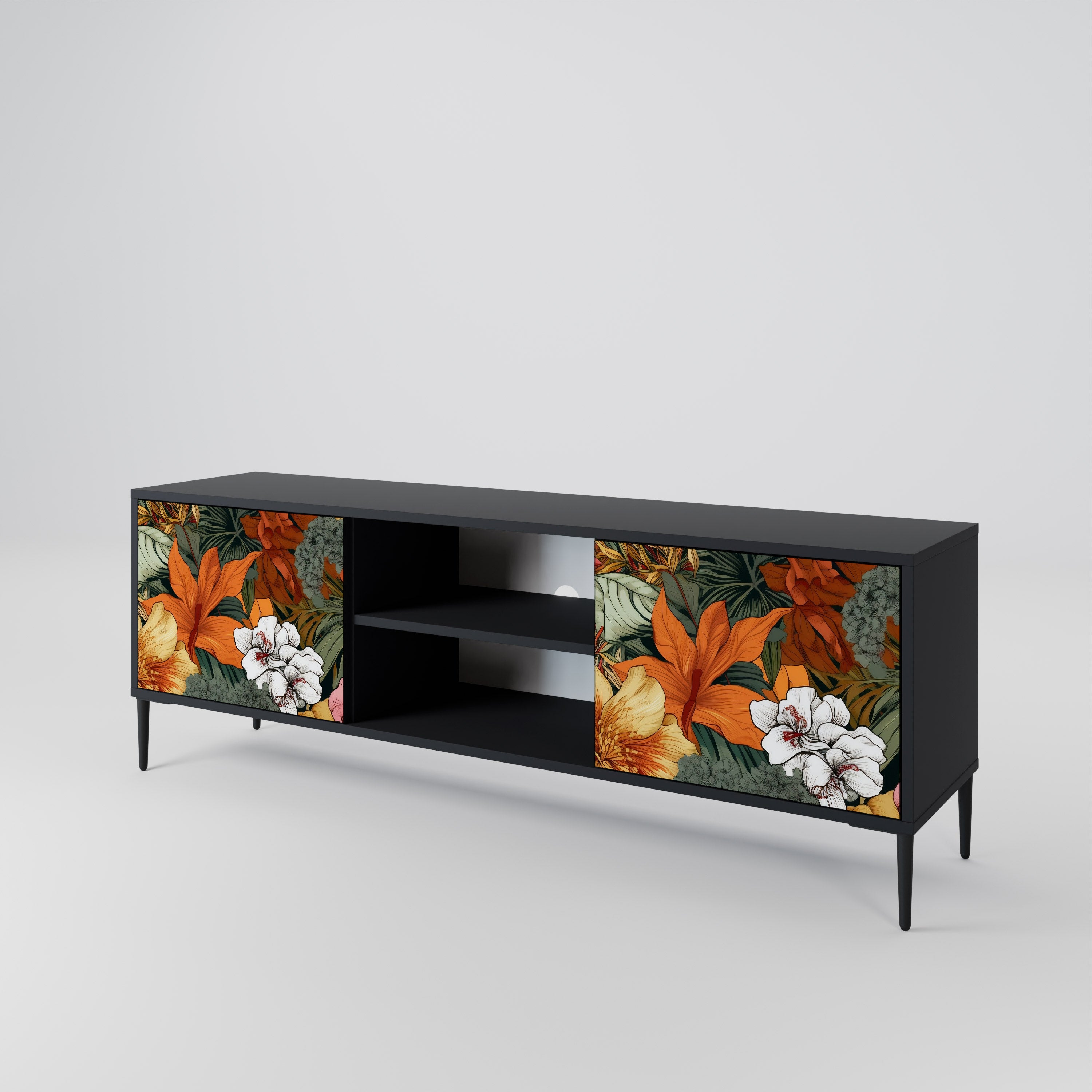 RADIANT FLORA 2-Door TV Cabinet
