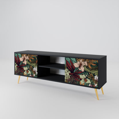 BOTANICAL EMERGENCE 2-Door TV Cabinet