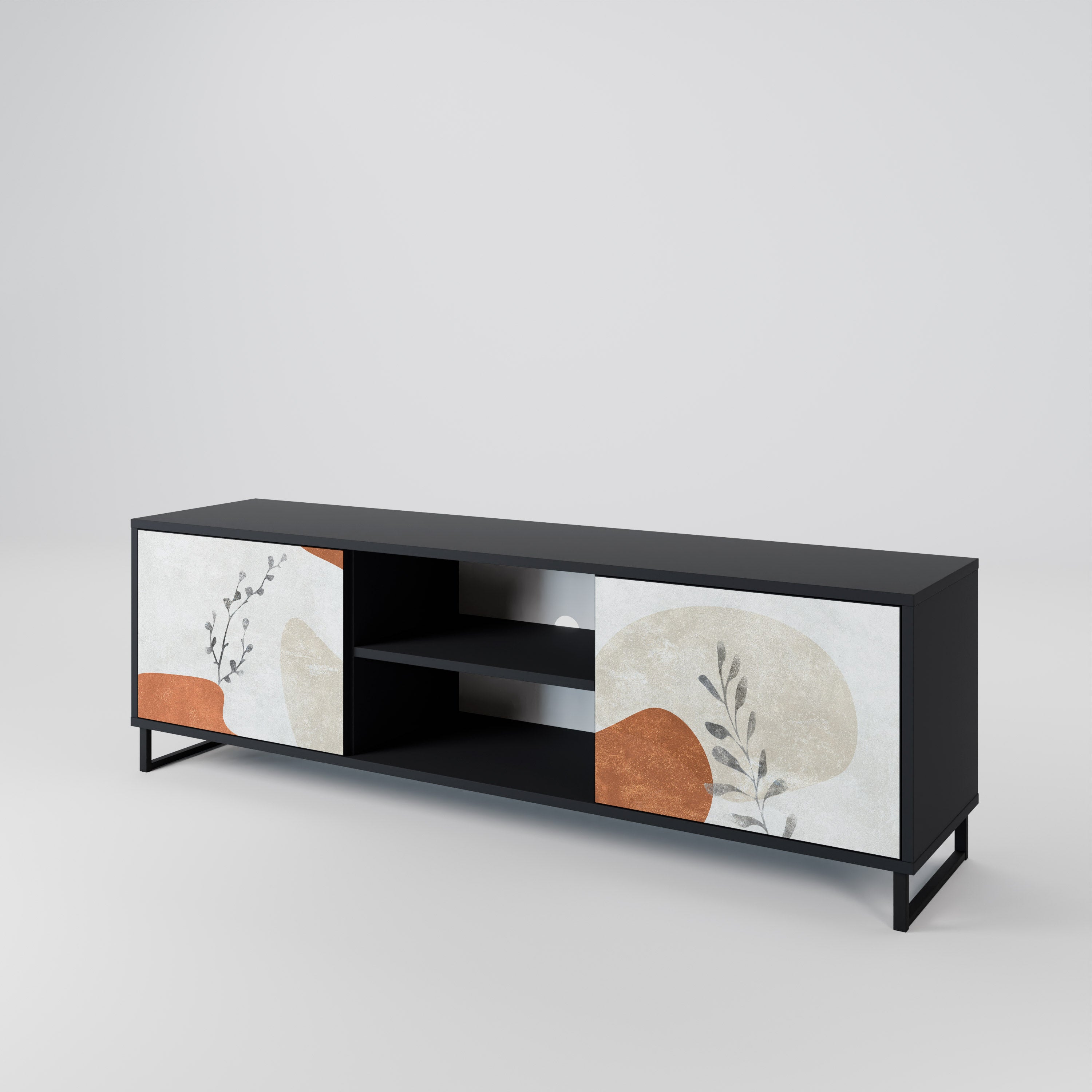 TRANQUIL TWIG 2-Door TV Cabinet