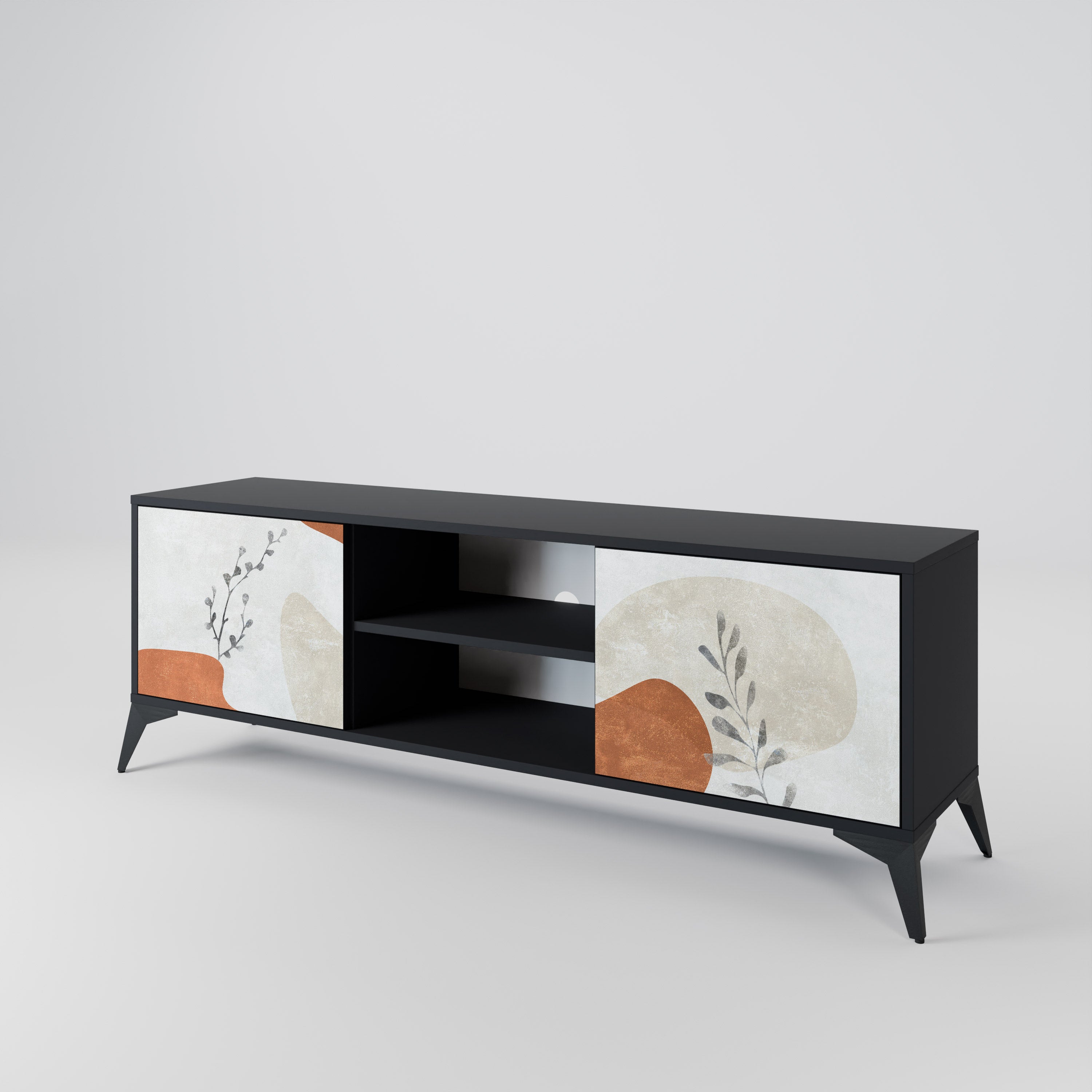 TRANQUIL TWIG 2-Door TV Cabinet