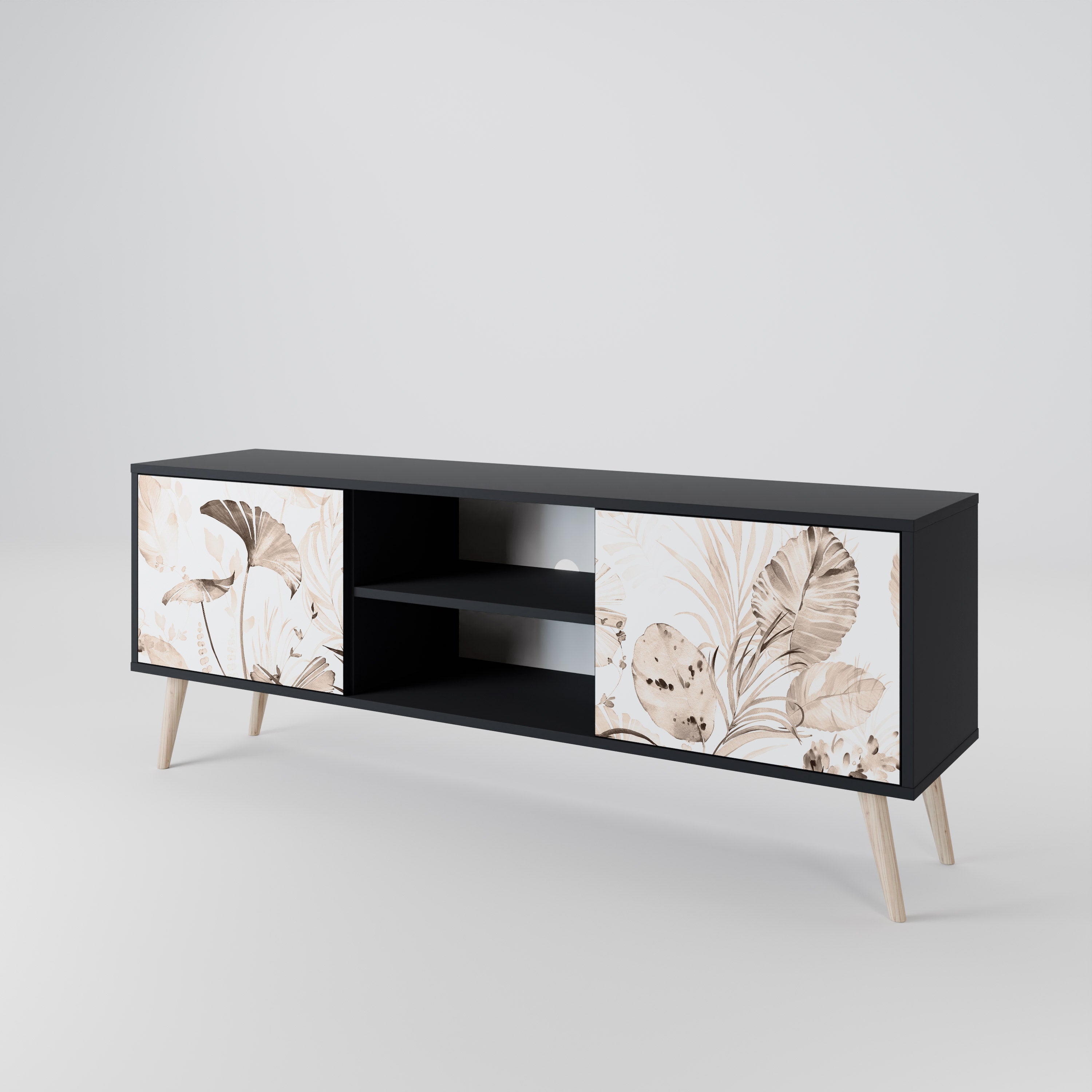 WILD TENDERNESS 2-Door TV Cabinet