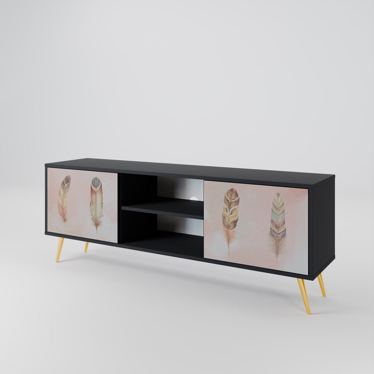 THE DELIQUESCE 2-Door TV Cabinet