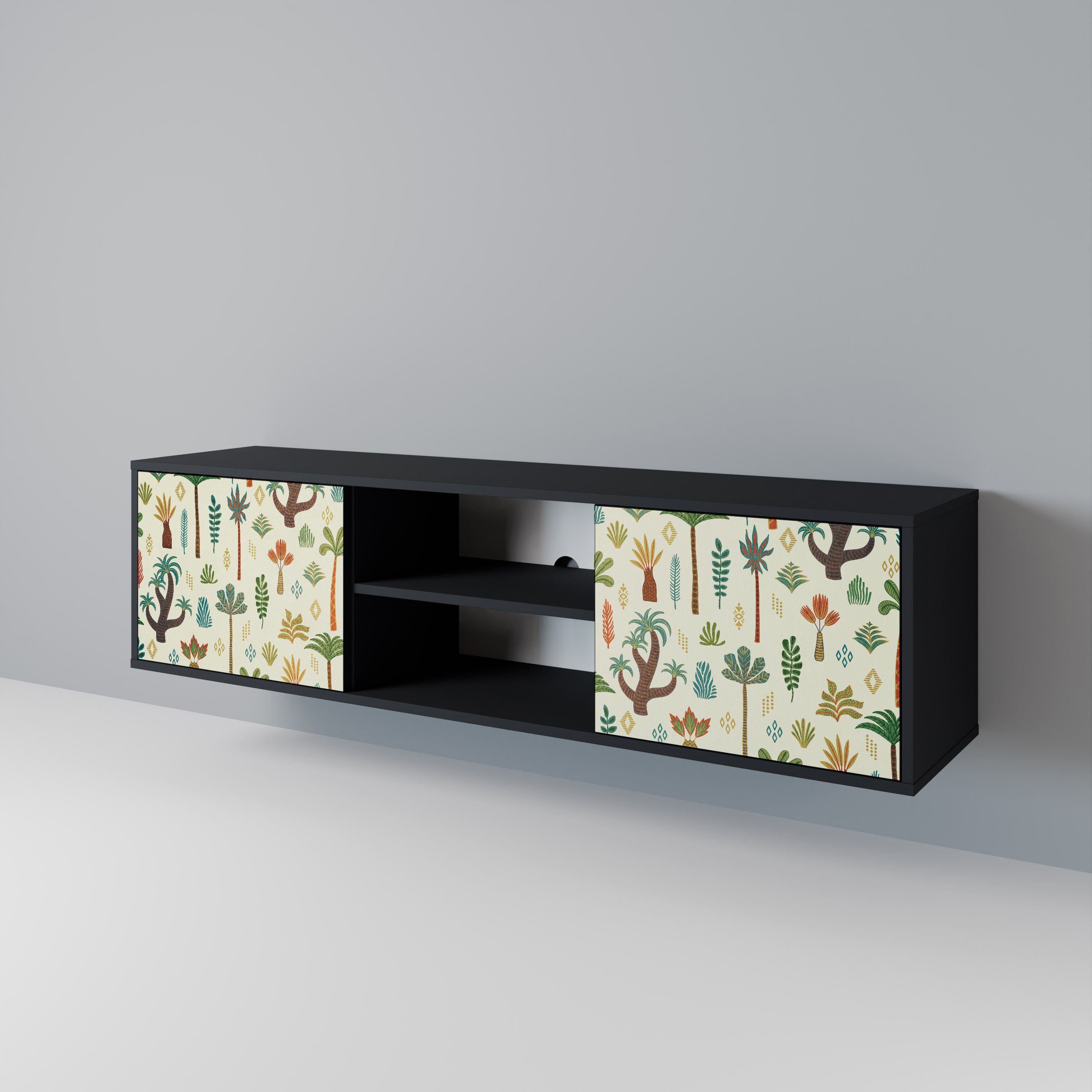 PALM SPRING Έπιπλο τηλεόρασης 2-θυρών