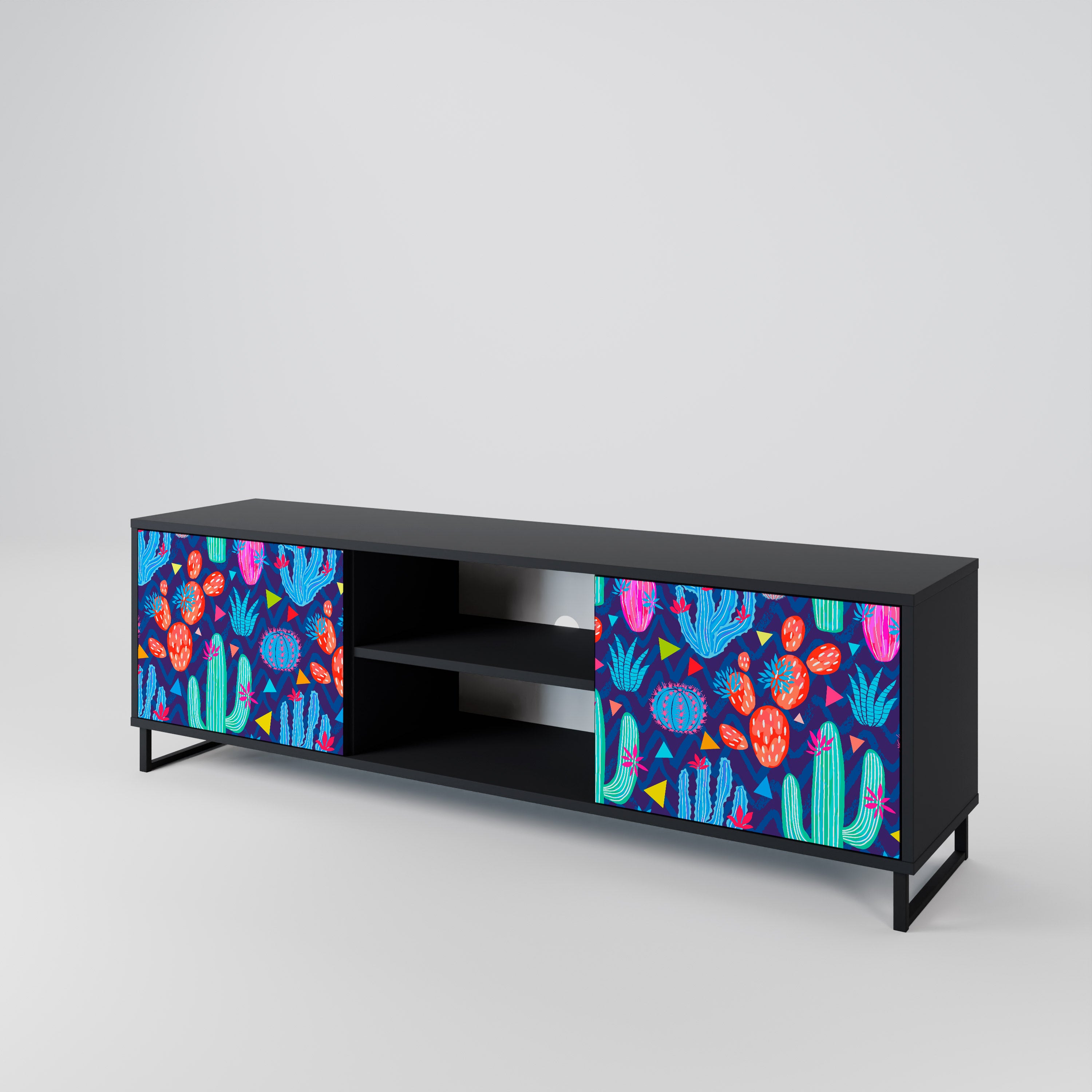 CACTUS VIBES 2-Door TV Cabinet