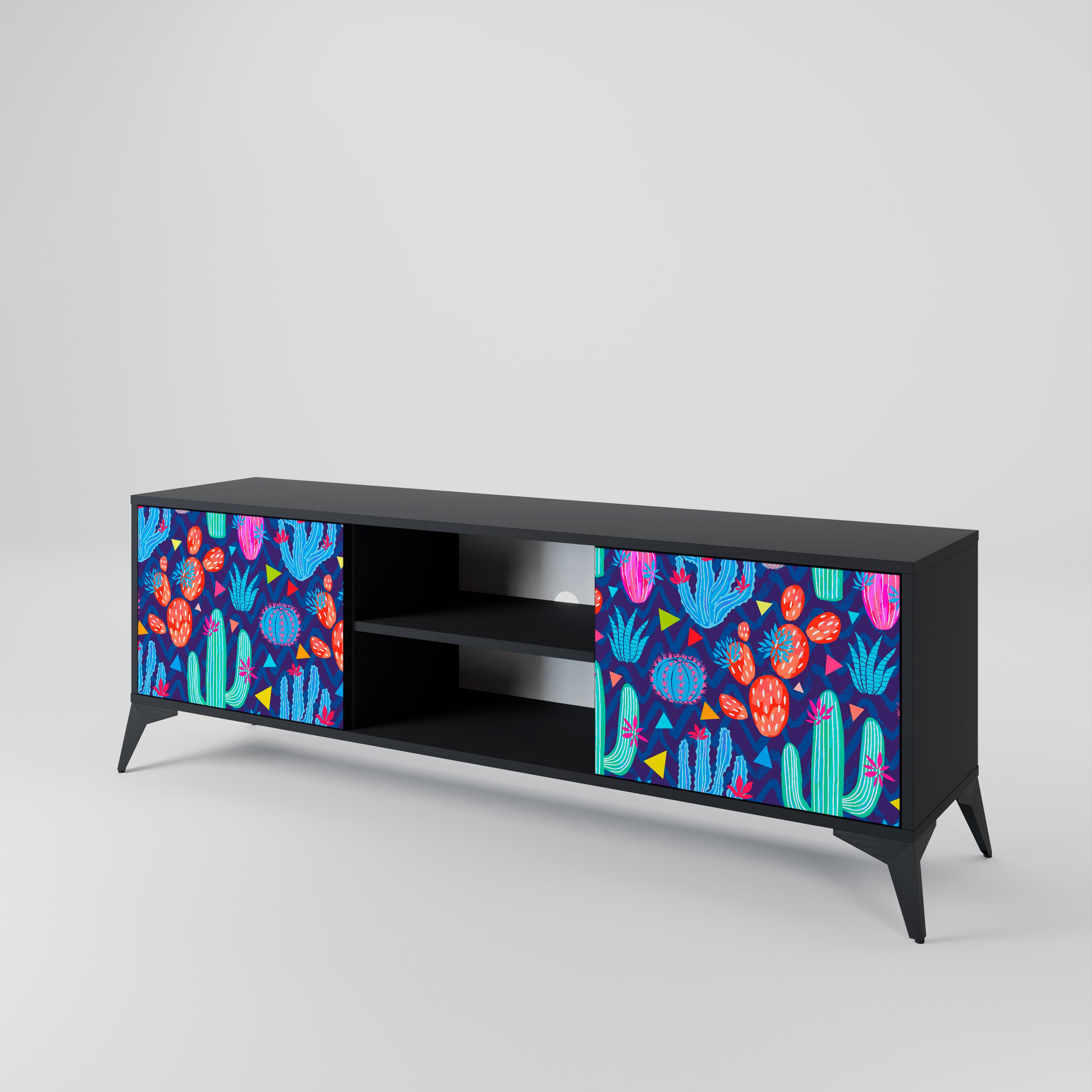 CACTUS VIBES 2-Door TV Cabinet
