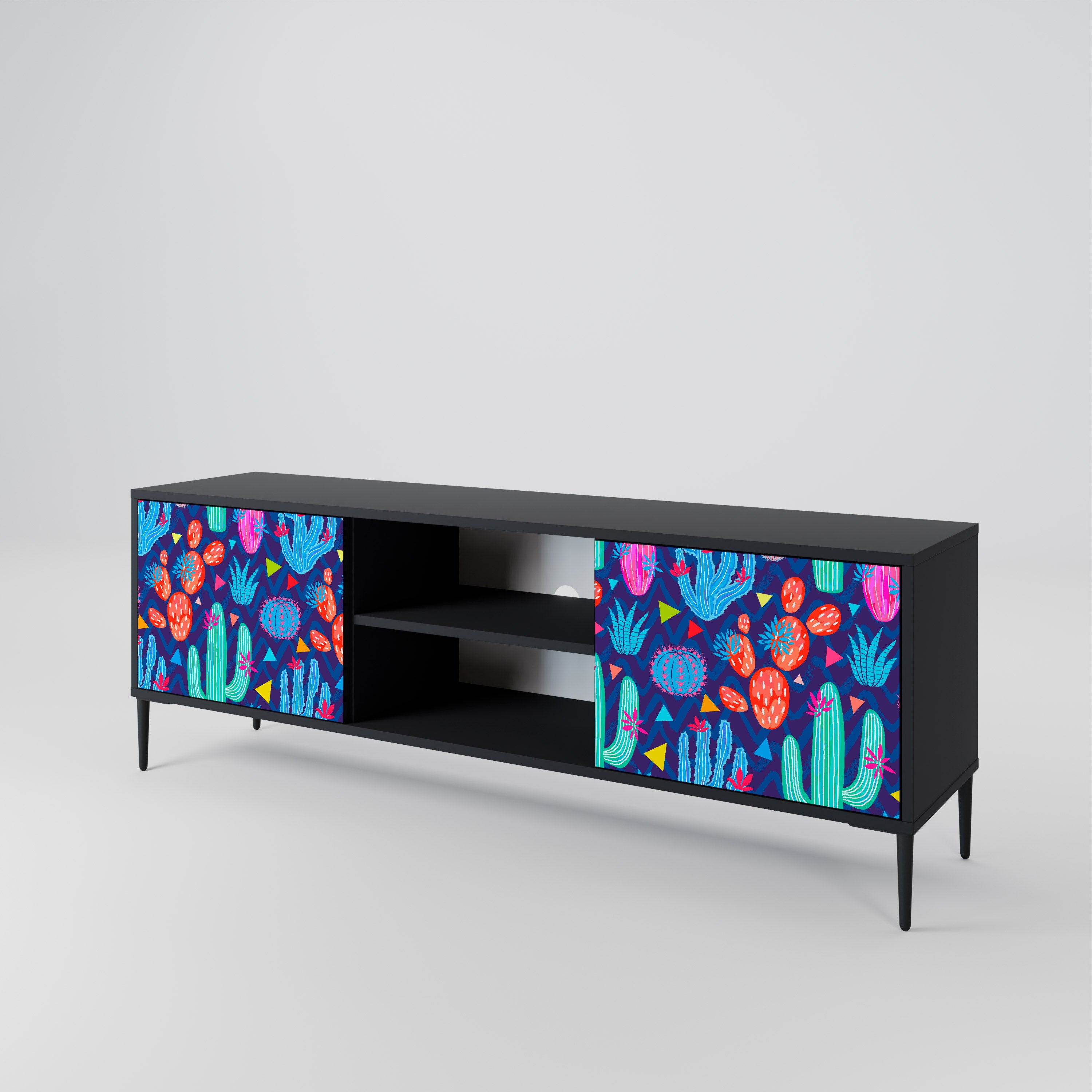 CACTUS VIBES 2-Door TV Cabinet