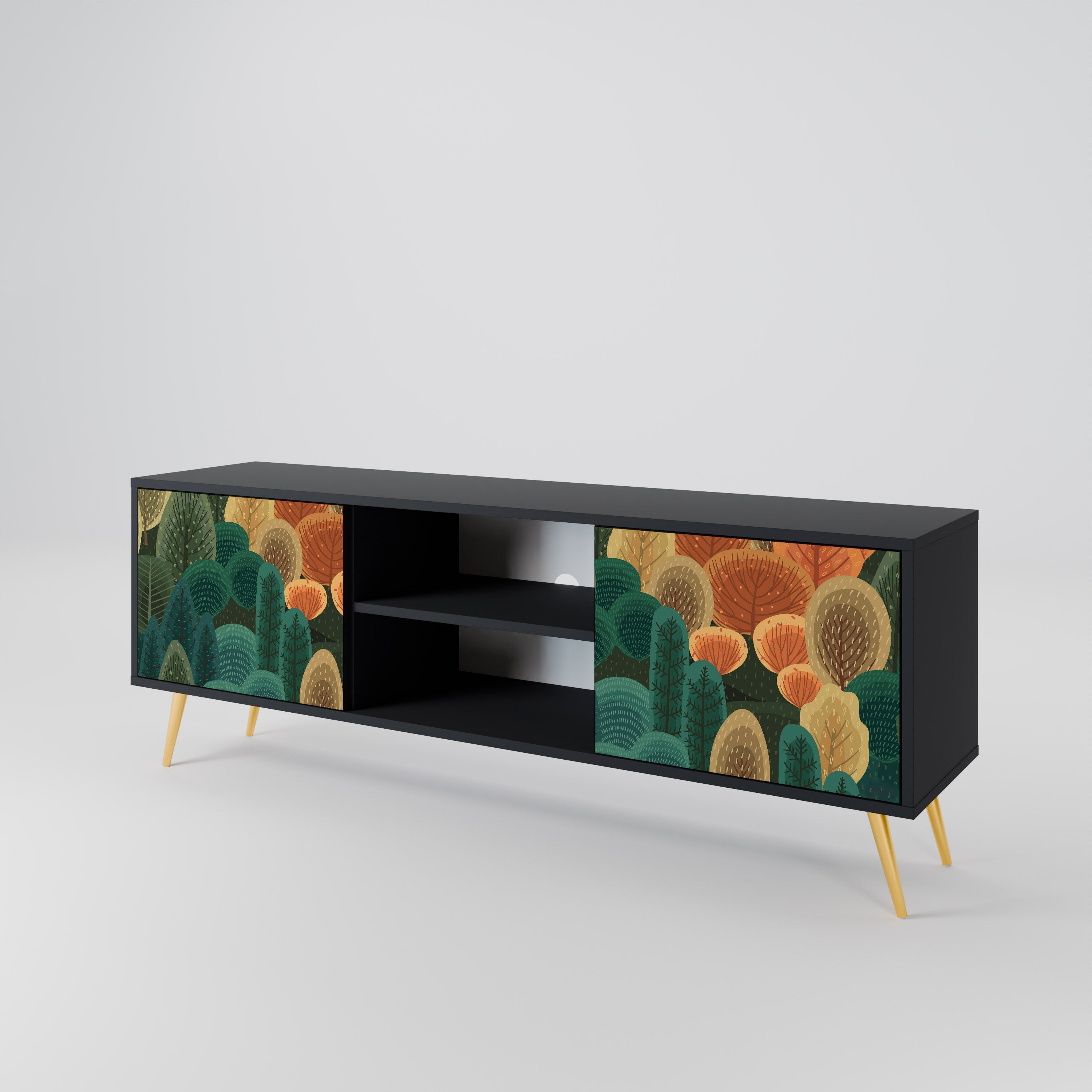 AUTUMN KALEIDOSCOPE 2-Door TV Cabinet