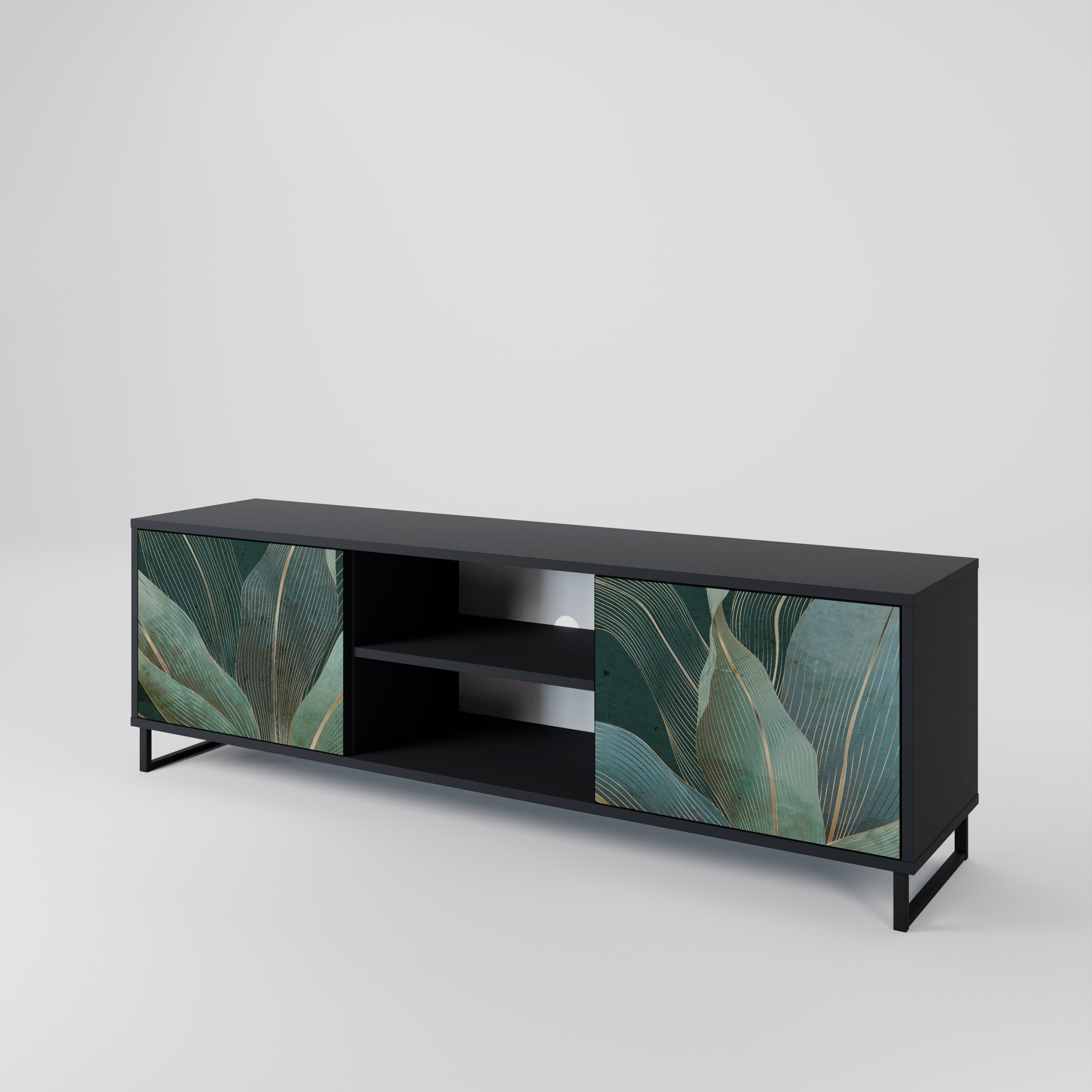 ROYAL GREEN 2-Door TV Cabinet