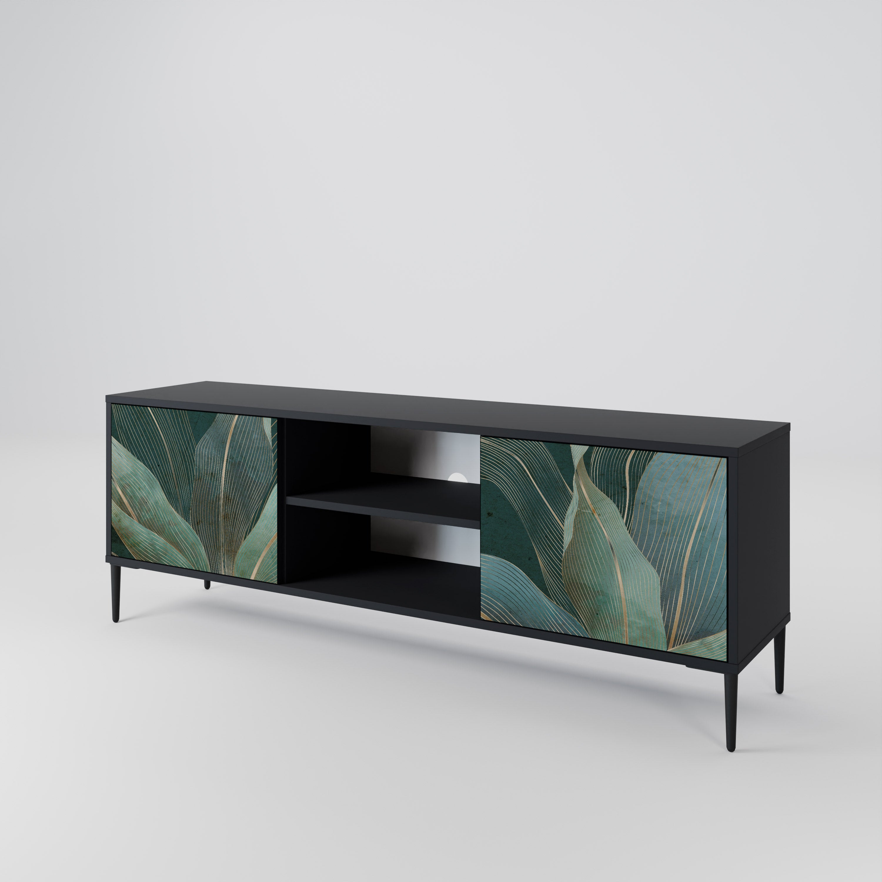 ROYAL GREEN 2-Door TV Cabinet