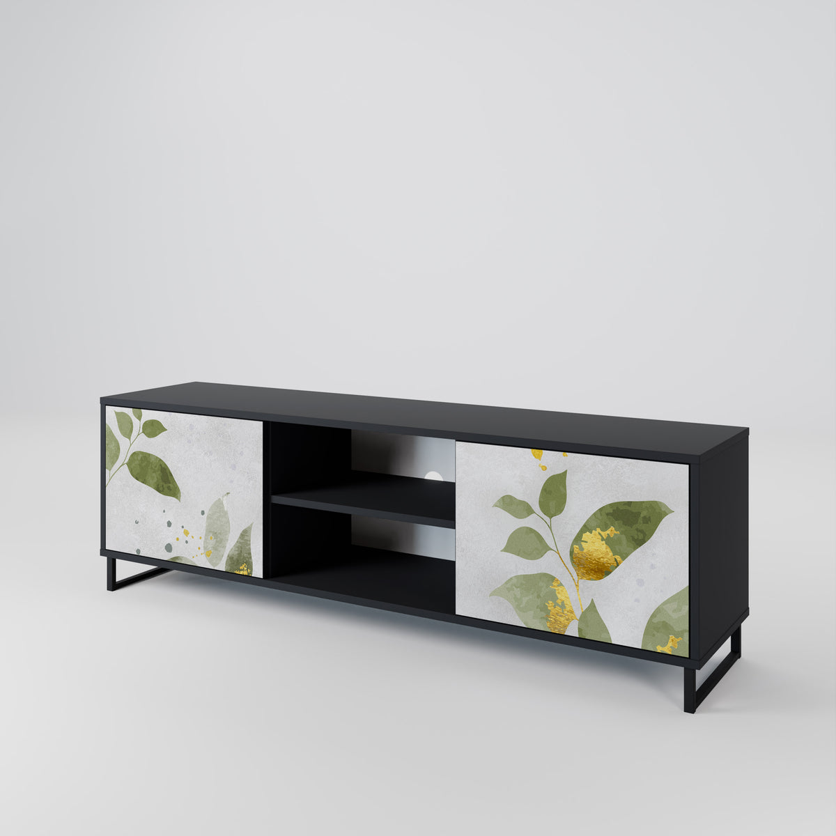 ELEGANT BOTANICS Έπιπλο τηλεόρασης 2-θυρών