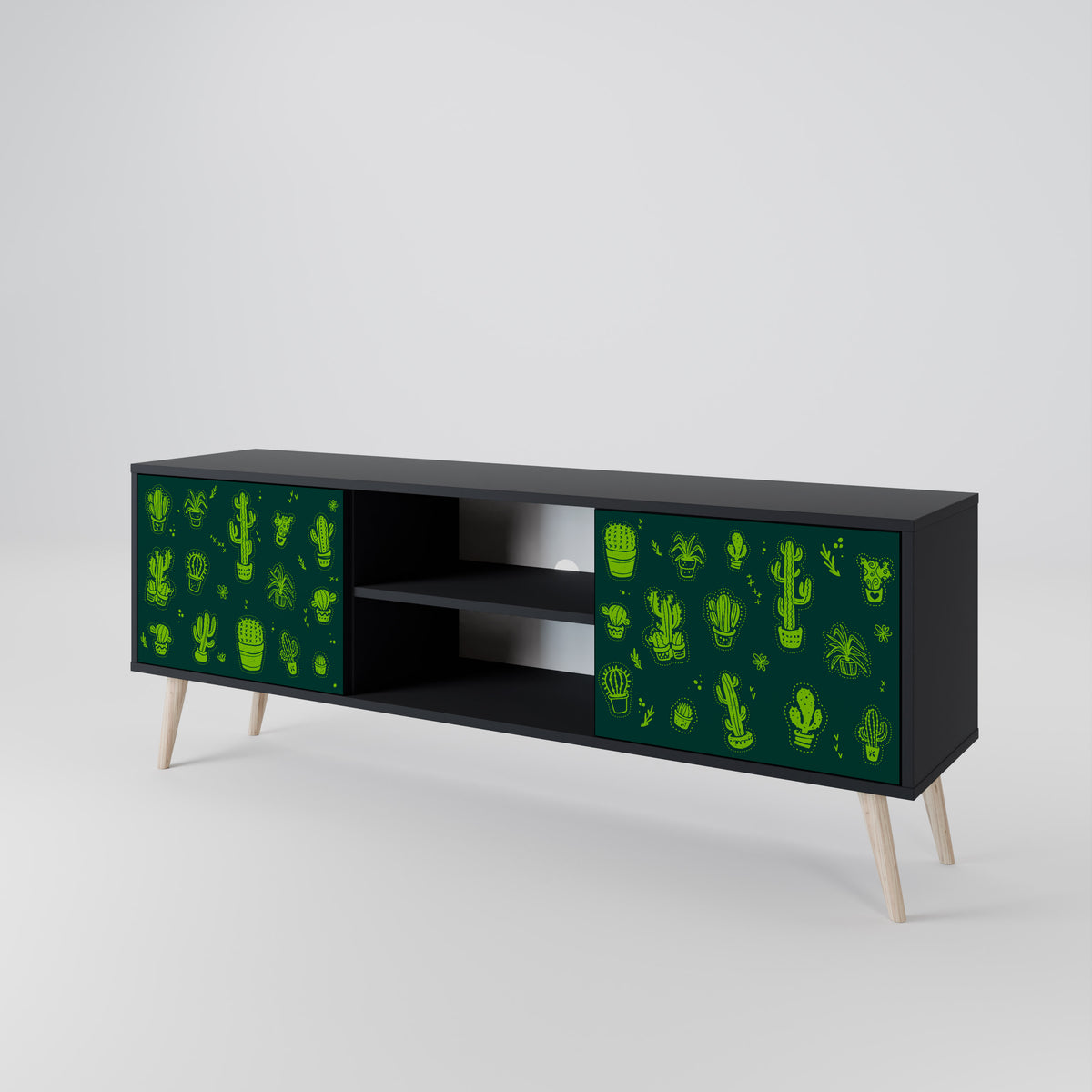 DESERT GREEN Έπιπλο τηλεόρασης 2-θυρών
