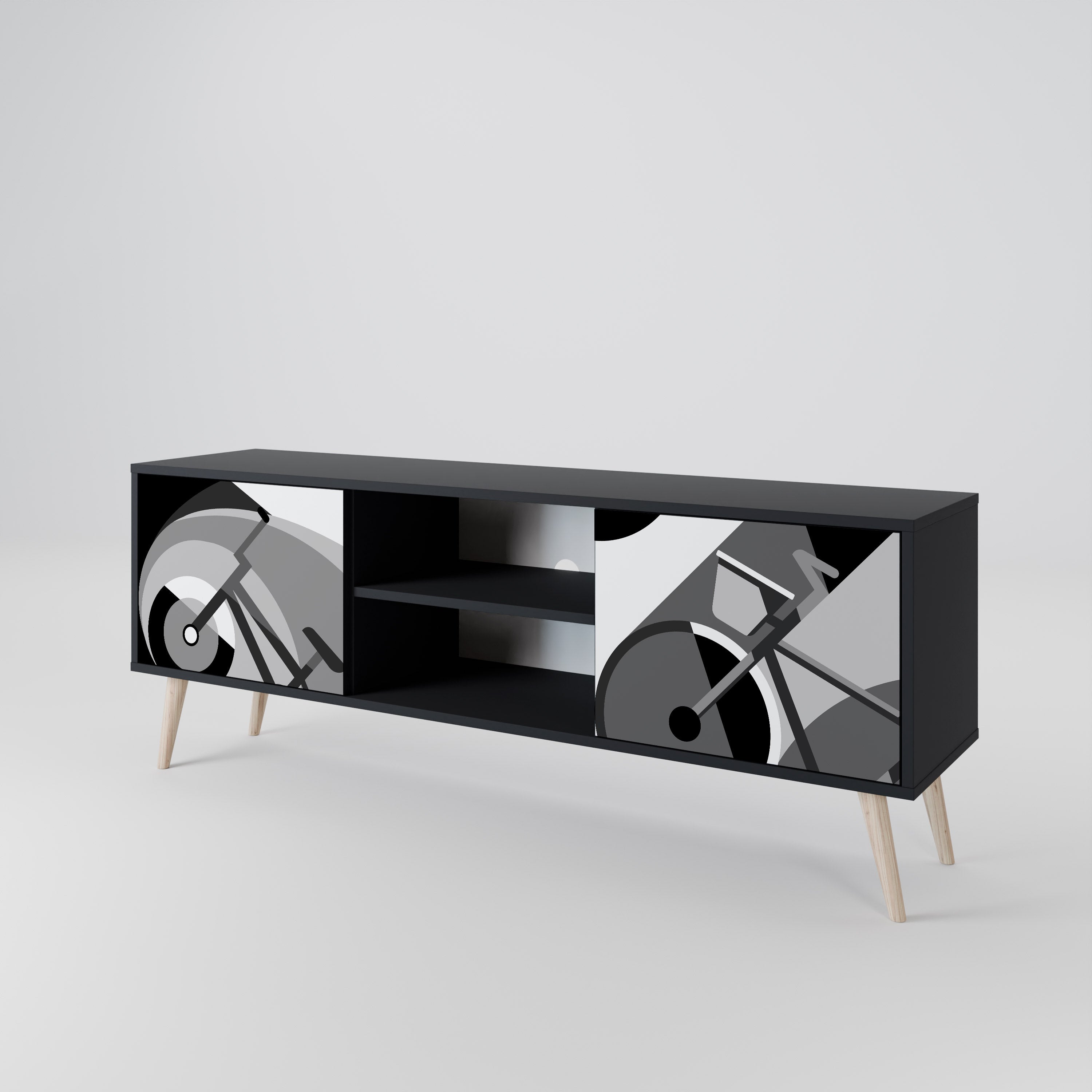 BIKE ENERGY 2-Door TV Cabinet