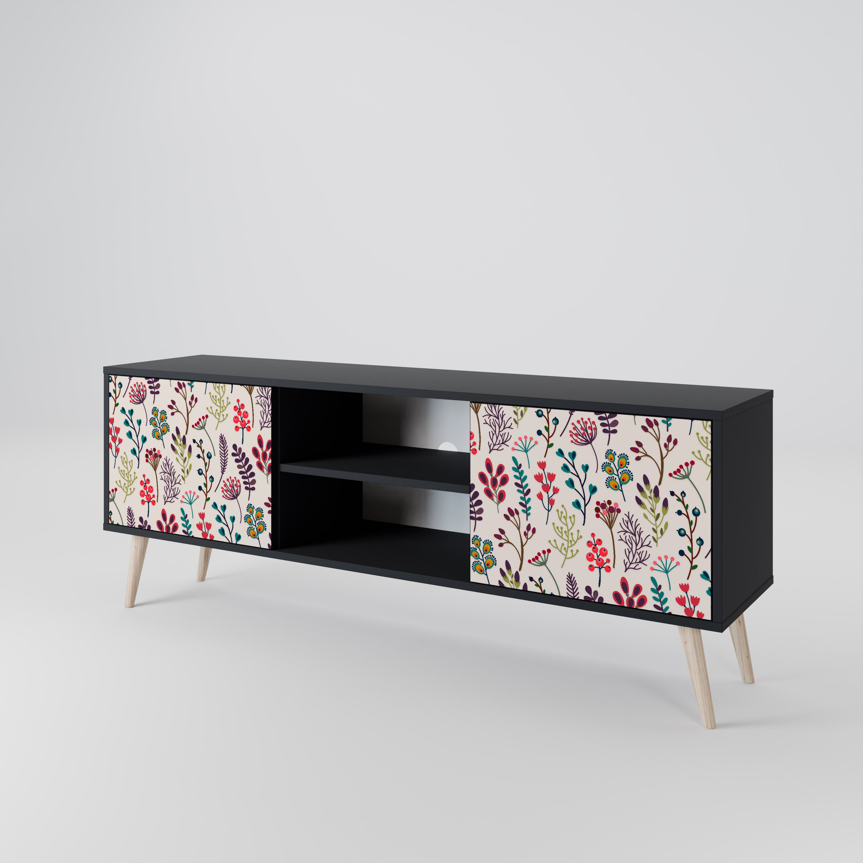 AUTUMN SUNDRIES 2-Door TV Cabinet