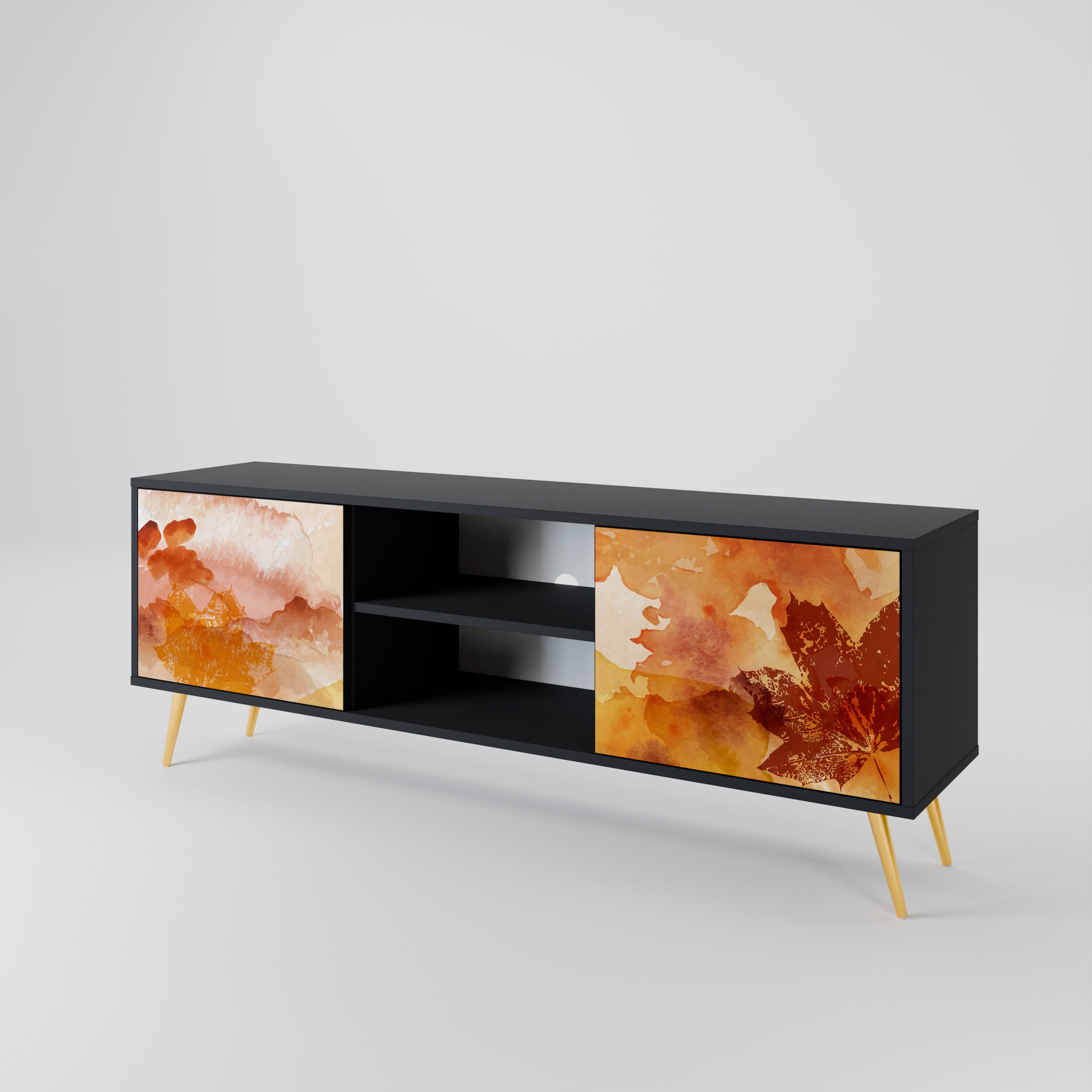 TRACES OF AUTUMN 2-Door TV Cabinet