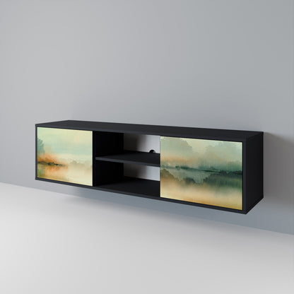 MORNING BY THE LAKE 2-türiges TV-Lowboard