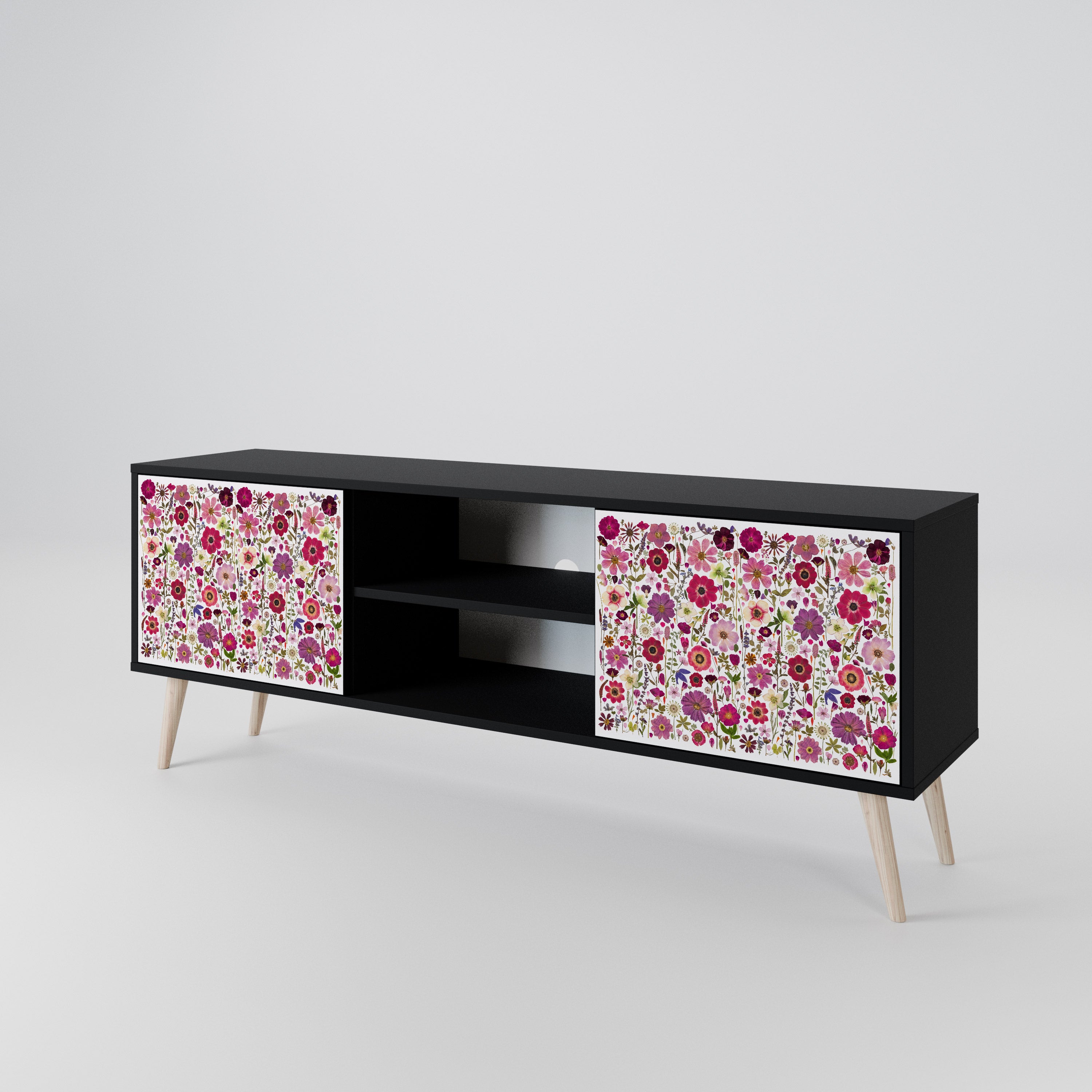 PETAL GARDEN 2-Door TV Cabinet
