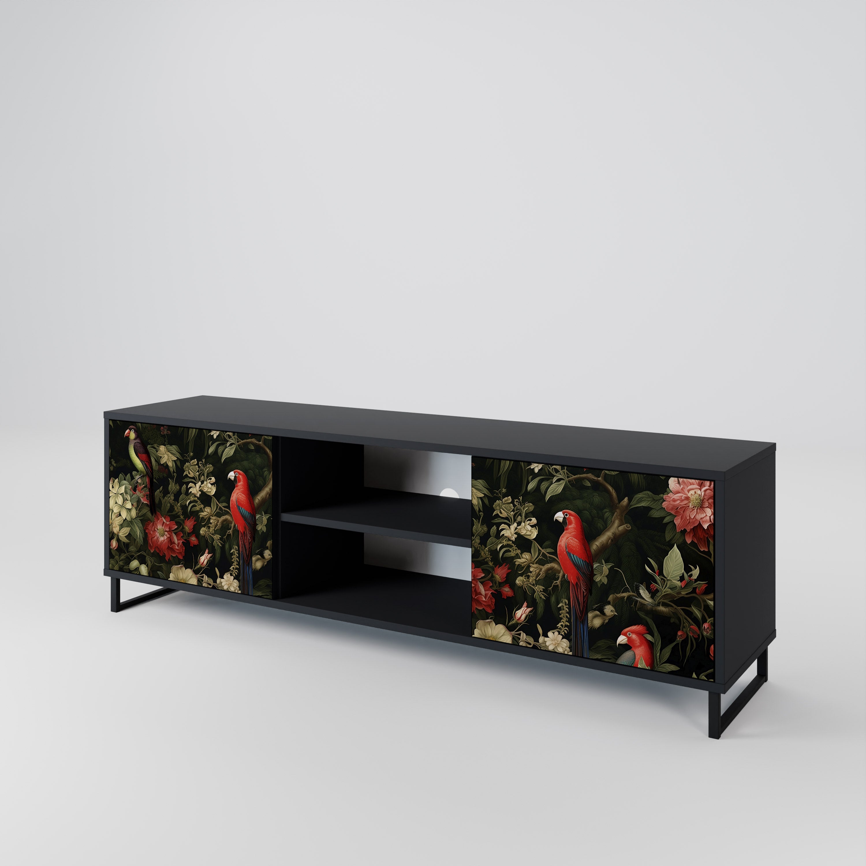 AVIAN GREENERY 2-Door TV Cabinet