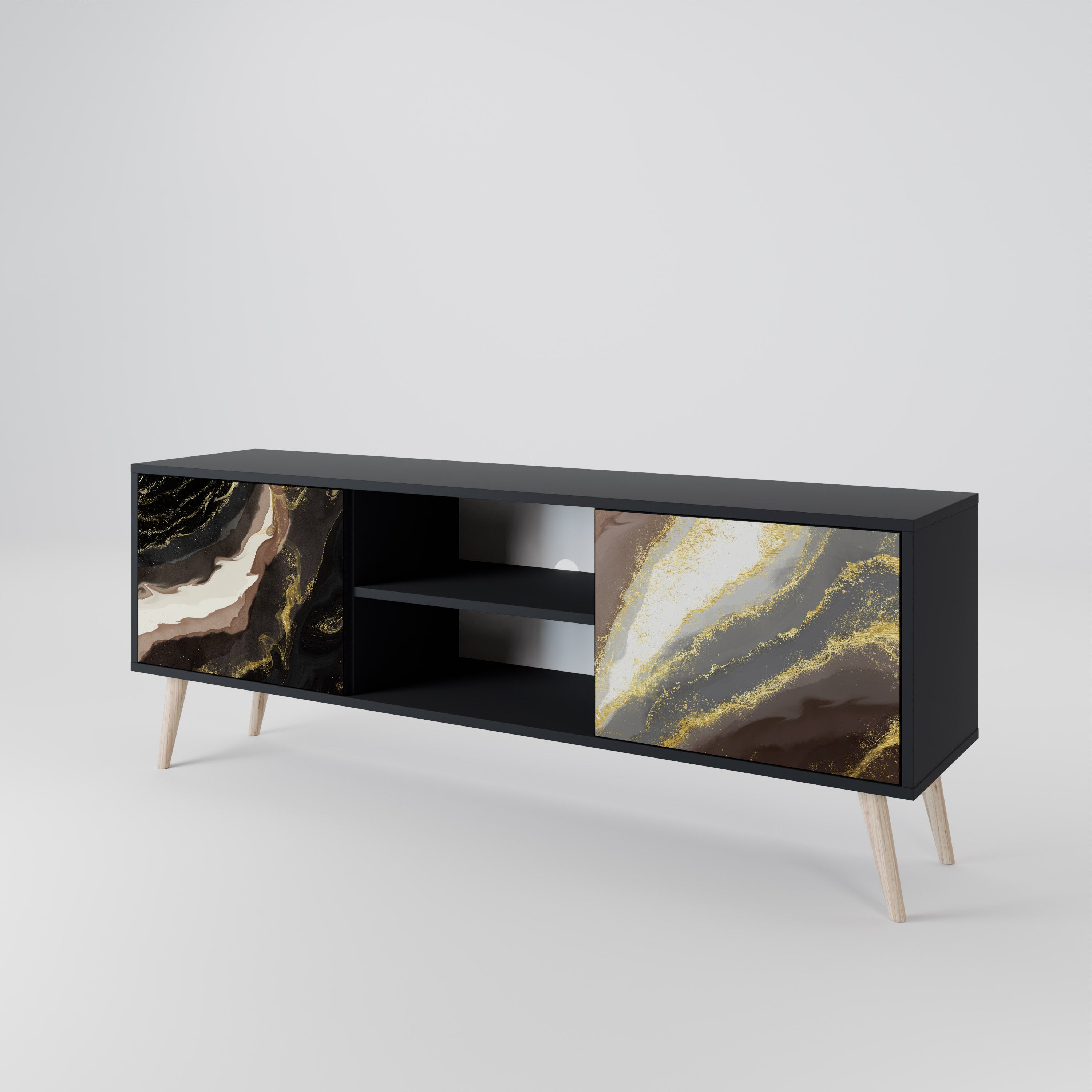 GOLD DUST 2-Door TV Cabinet