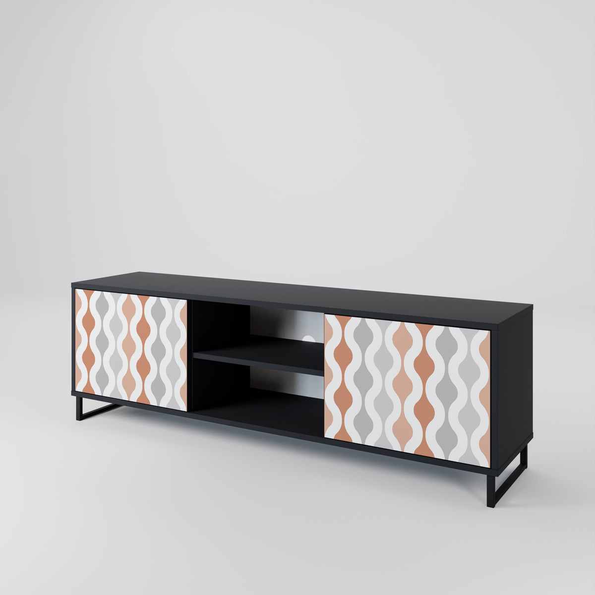 HAZY NOSTALGIA 2-Door TV Cabinet