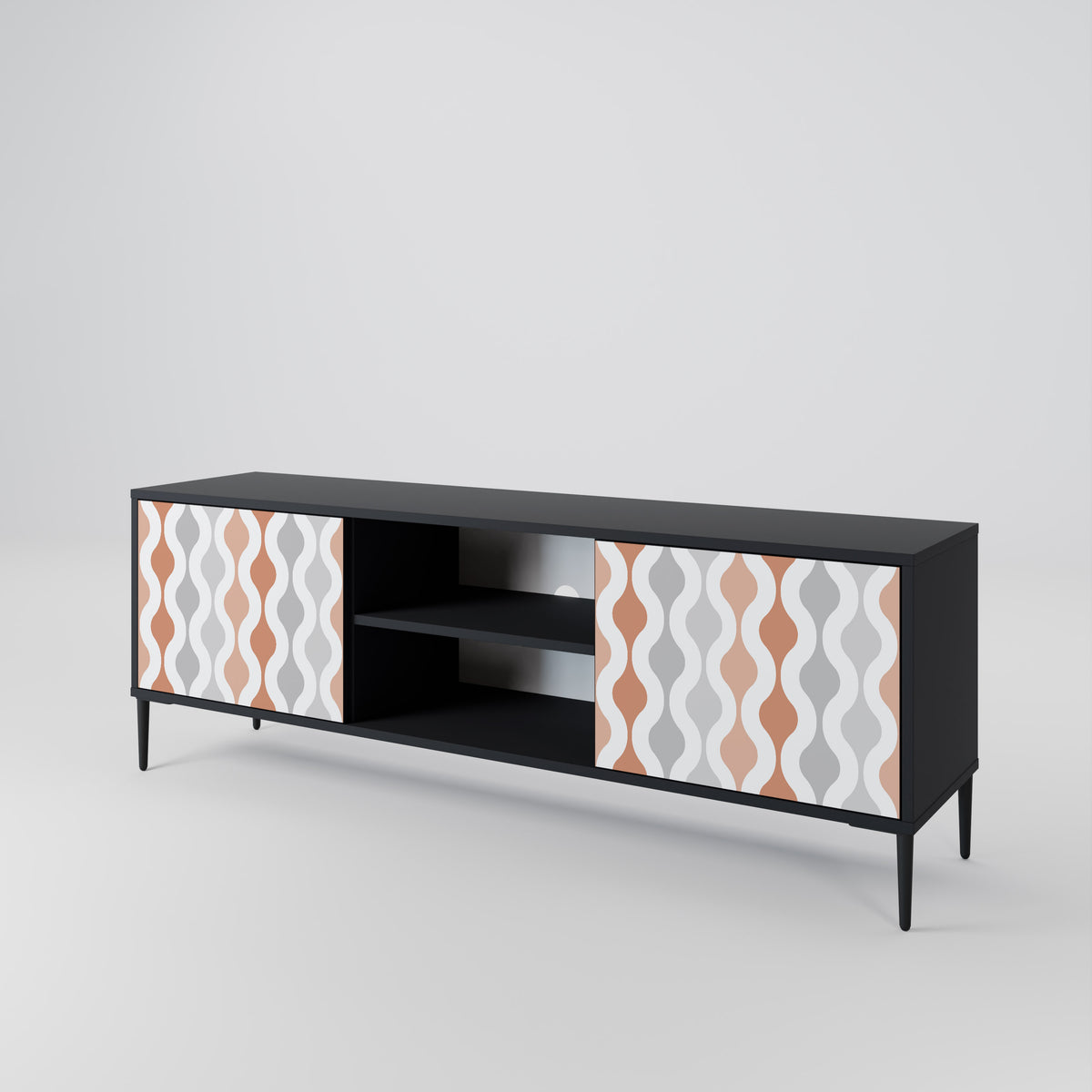 HAZY NOSTALGIA 2-Door TV Cabinet