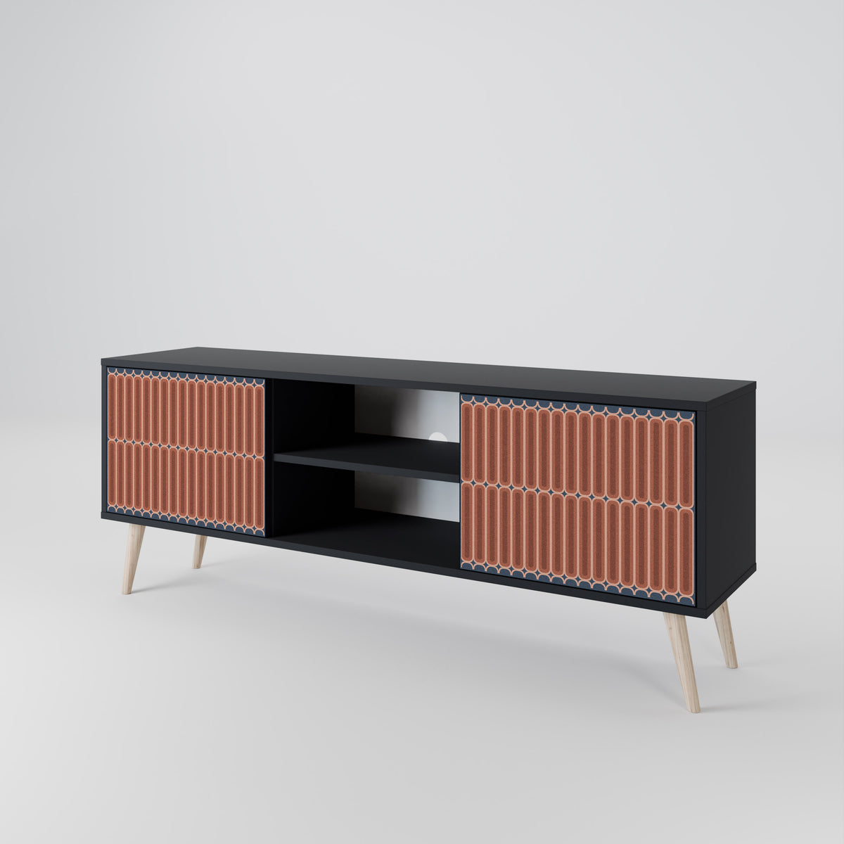 HYPNOTIC GATE 2-Door TV Cabinet